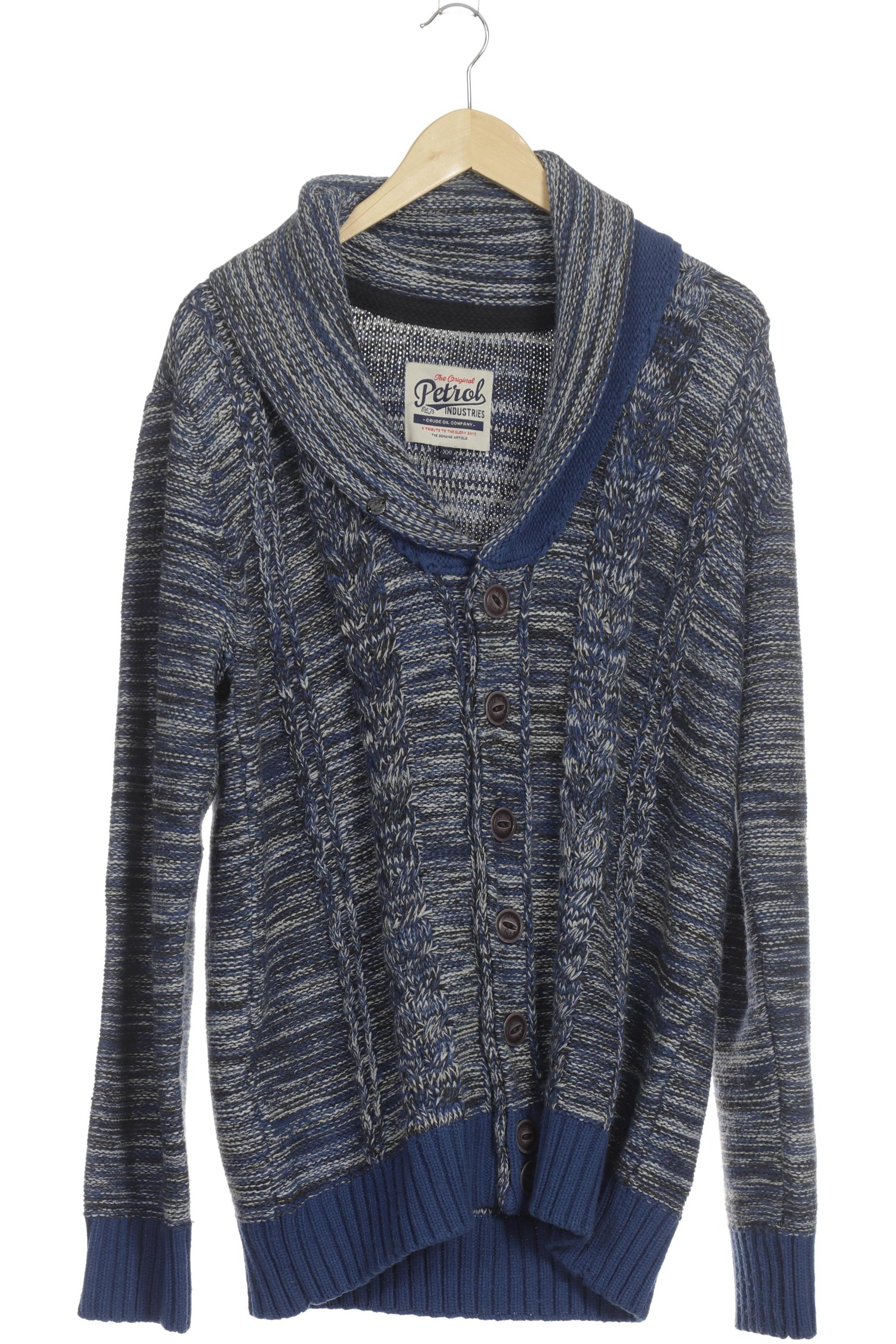 

Petrol Industries Herren Strickjacke, blau, Gr. 56