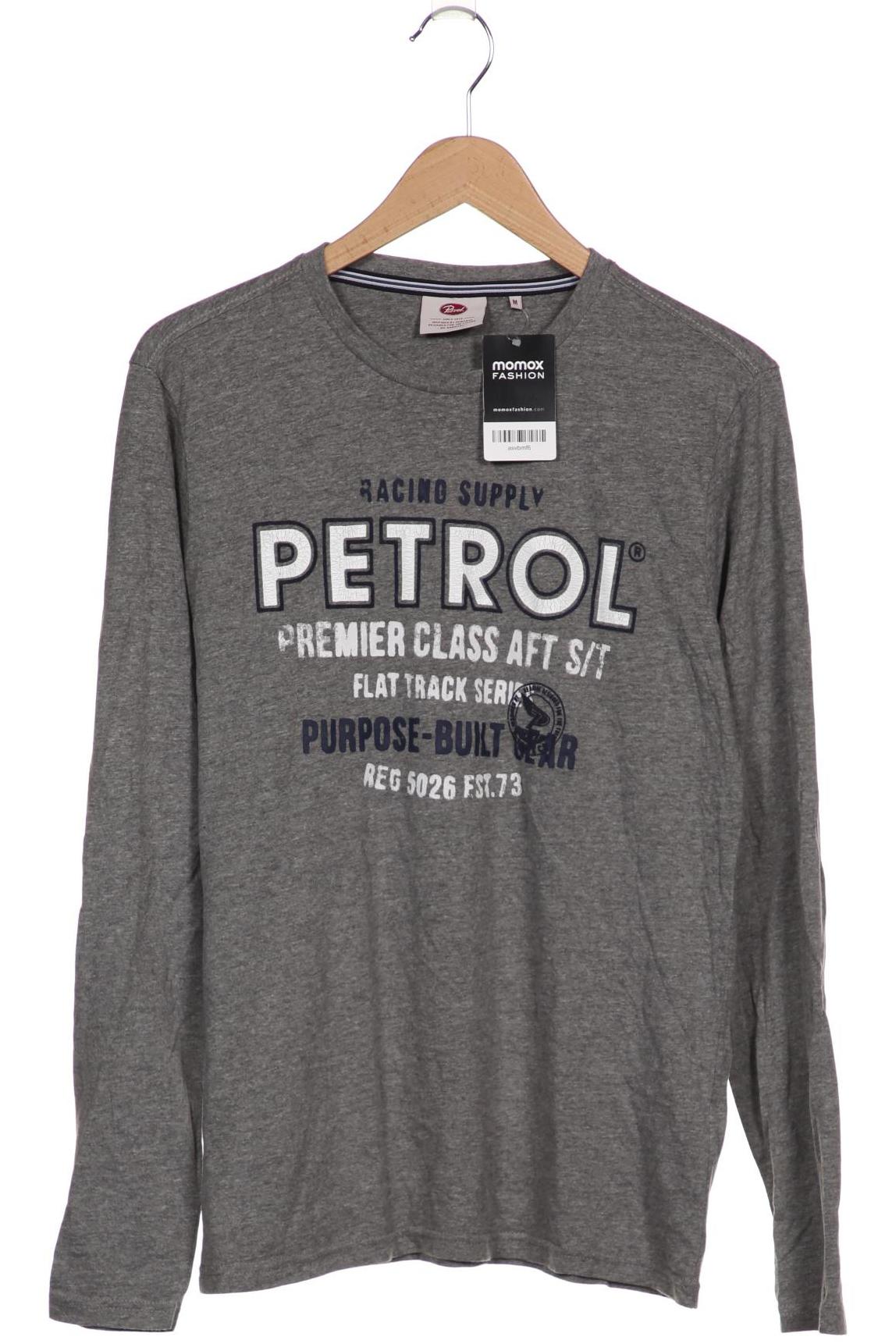 

PETROL INDUSTRIES Herren Langarmshirt, grau