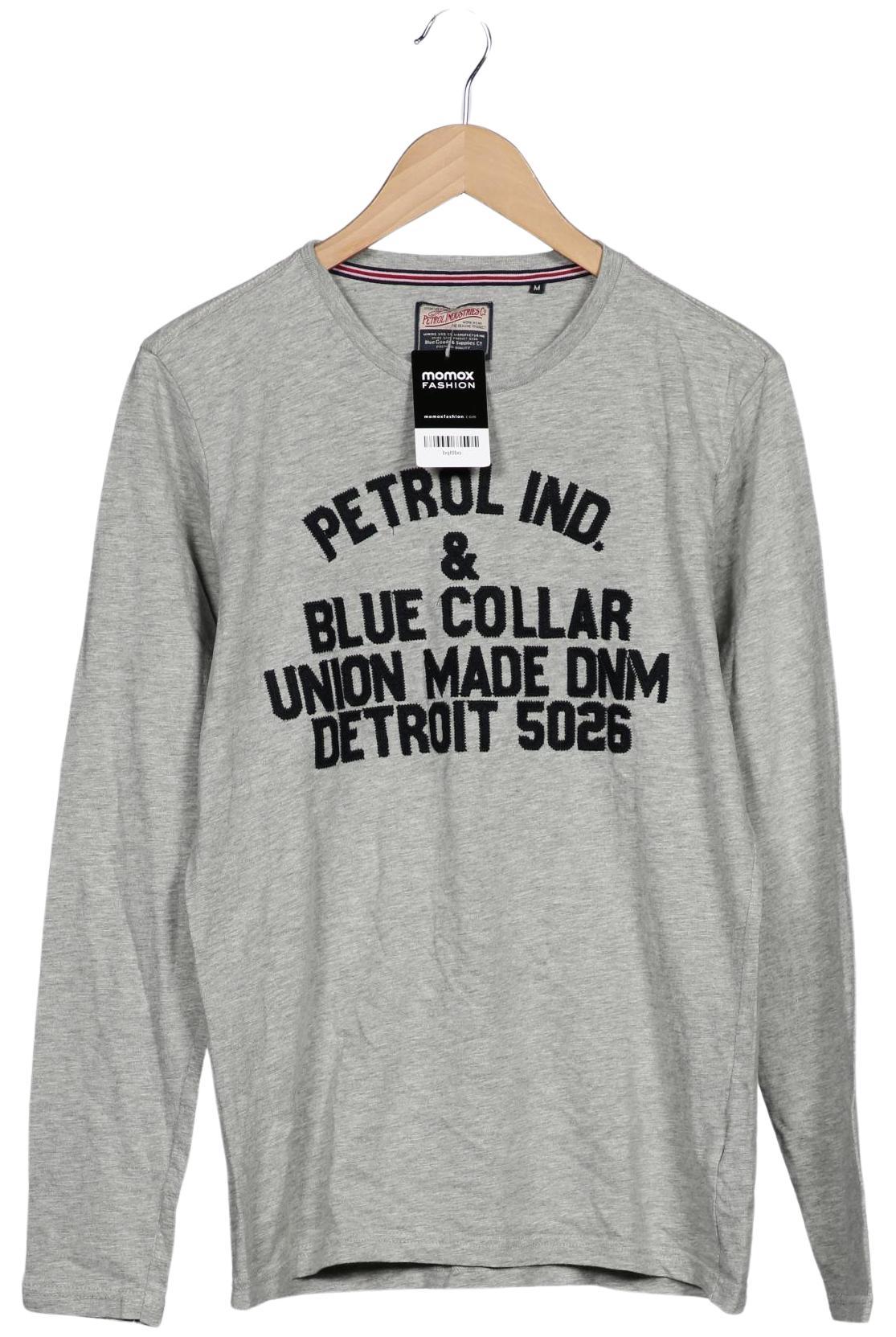 

Petrol Industries Herren Langarmshirt, grau, Gr. 48
