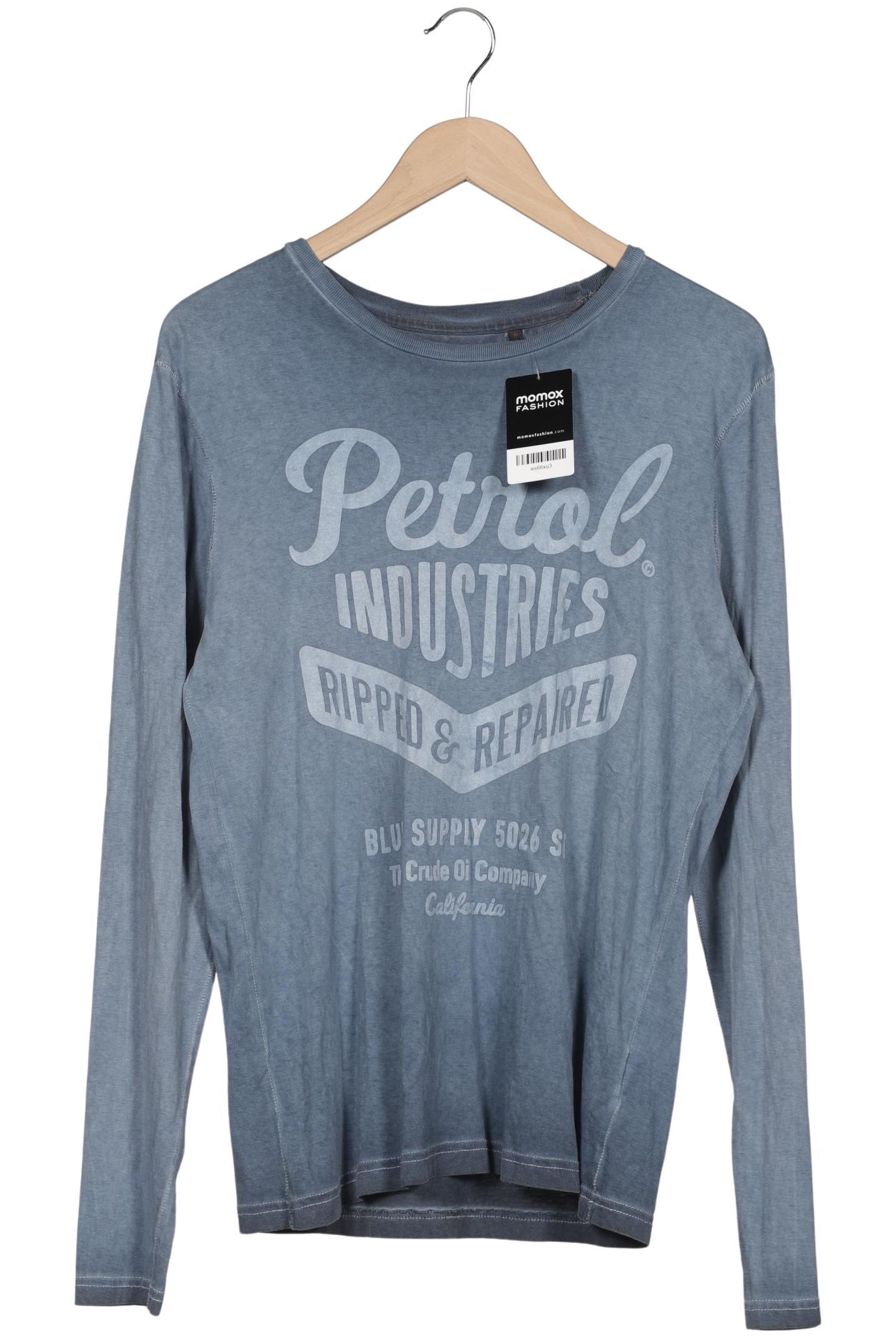 

Petrol Industries Herren Langarmshirt, blau, Gr. 48