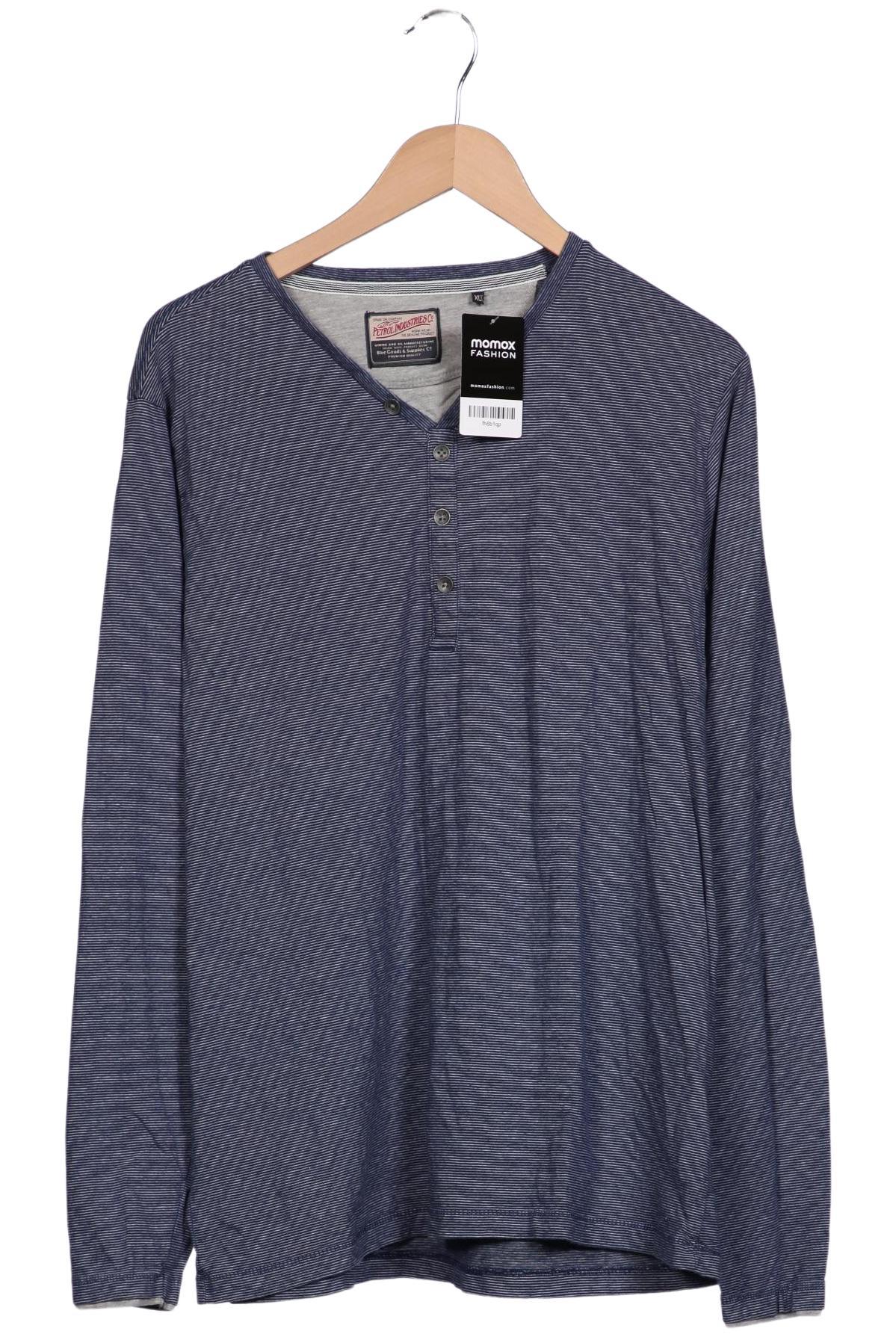 

Petrol Industries Herren Langarmshirt, marineblau, Gr. 54