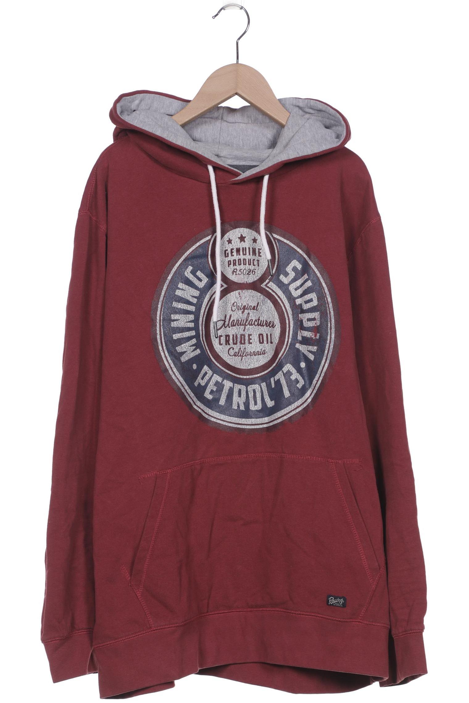 

PETROL INDUSTRIES Herren Kapuzenpullover, bordeaux