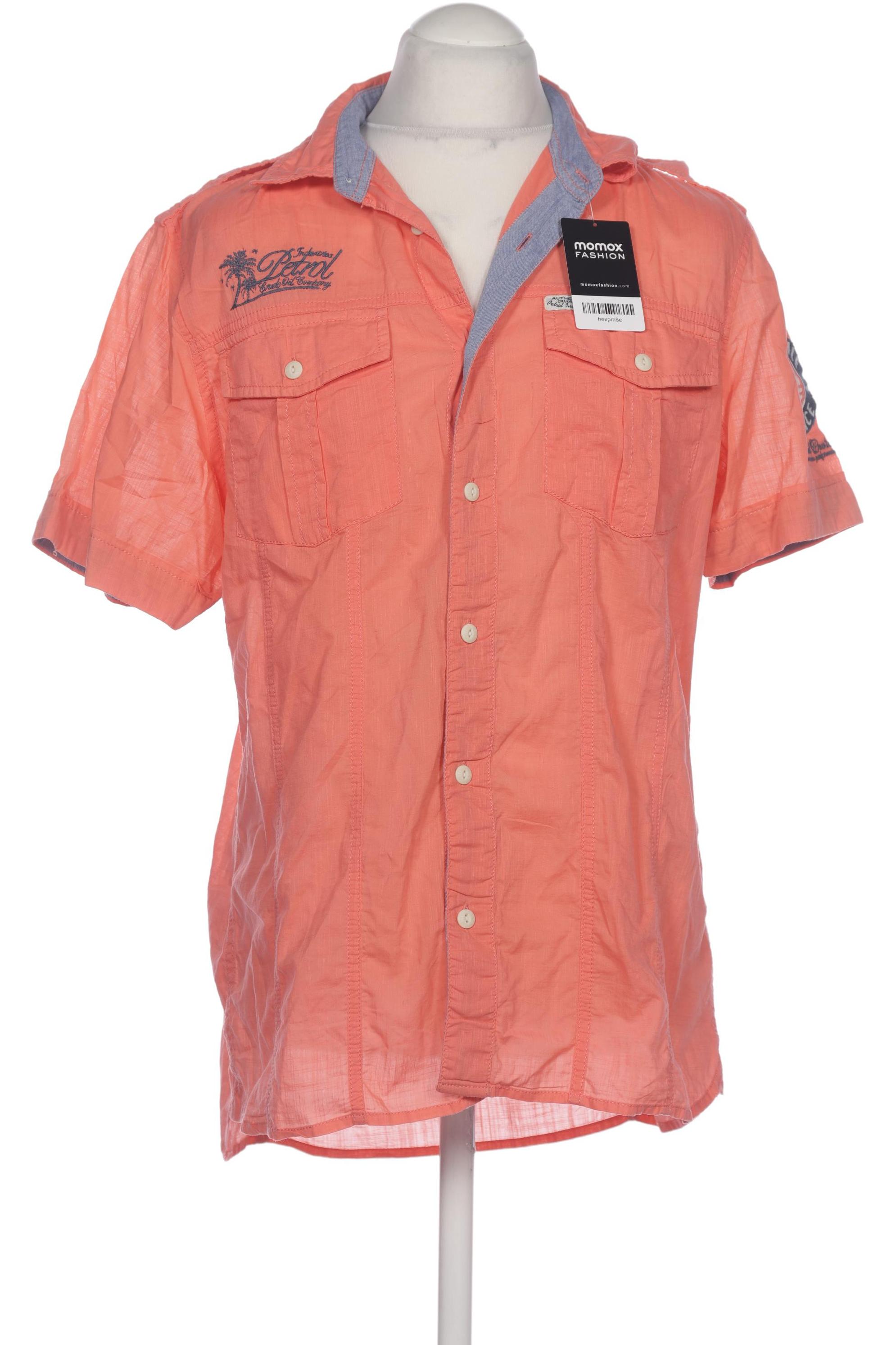 

Petrol Industries Herren Hemd, orange, Gr. 54