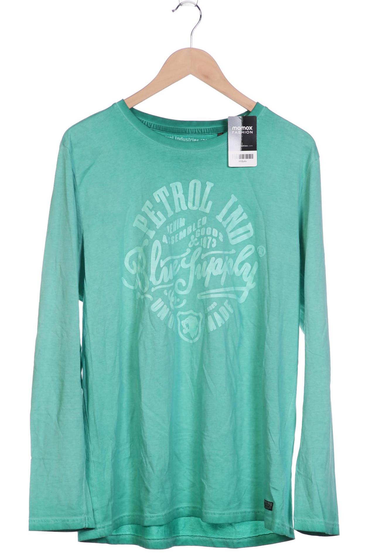 

PETROL INDUSTRIES Herren Langarmshirt, türkis