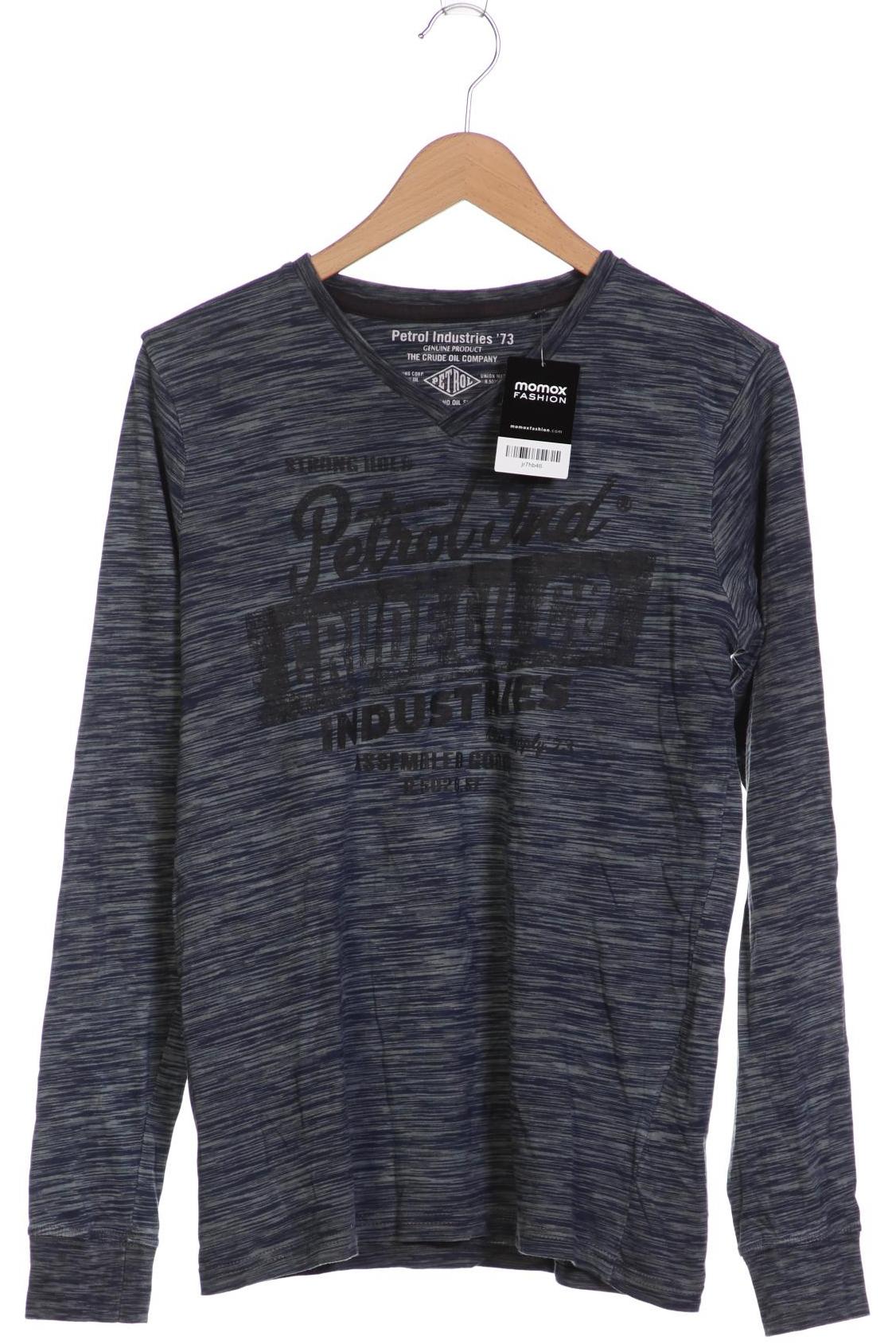 

PETROL INDUSTRIES Herren Langarmshirt, marineblau