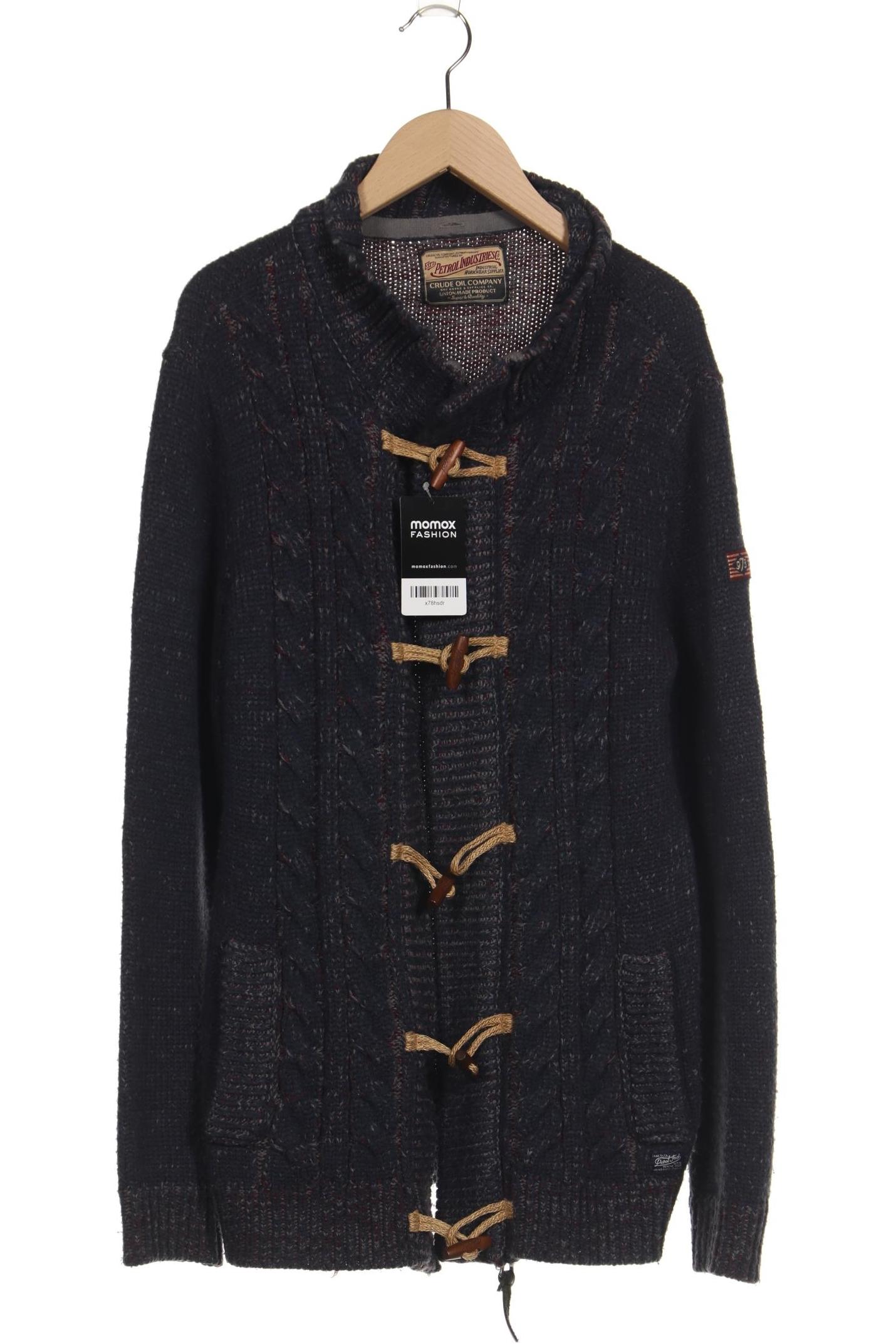 Thumbnail - Petrol Industries Herren Strickjacke, marineblau, Gr. 48