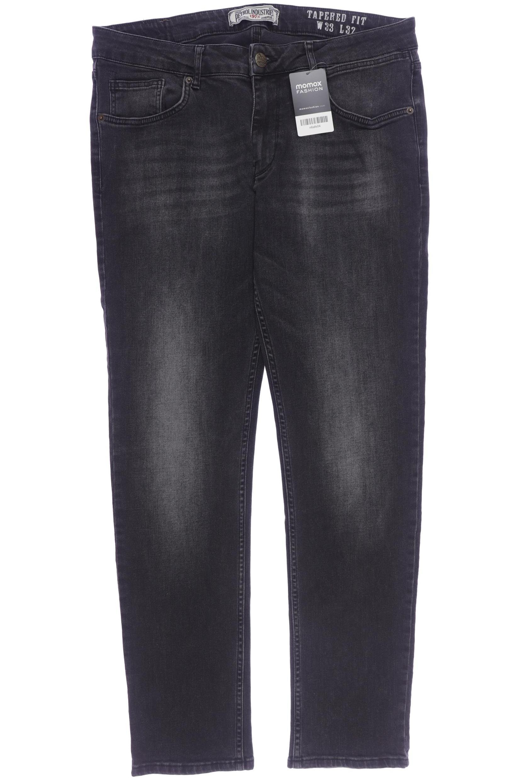 

Petrol Industries Herren Jeans, schwarz, Gr. 33