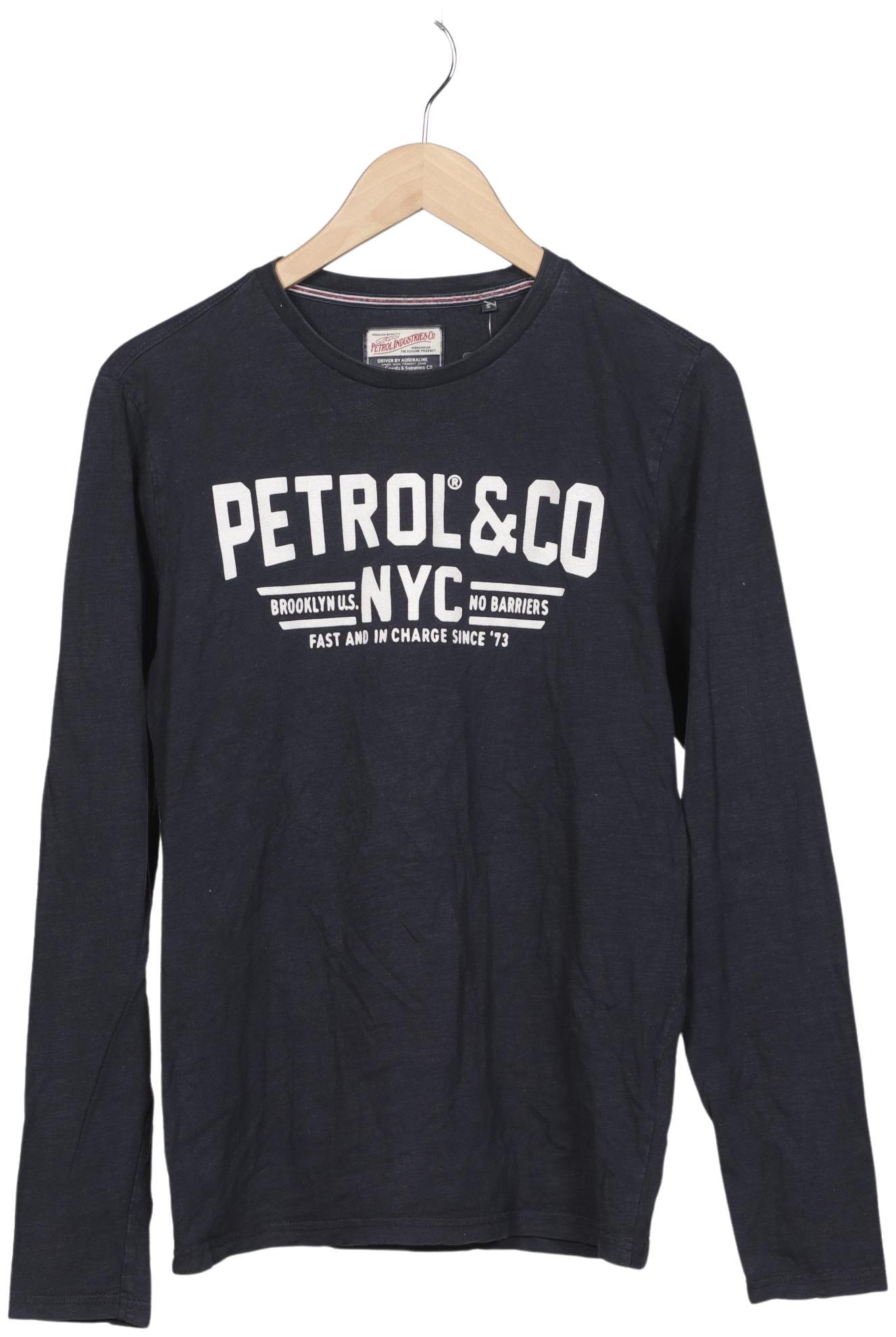 

Petrol Industries Herren Langarmshirt, marineblau, Gr. 46