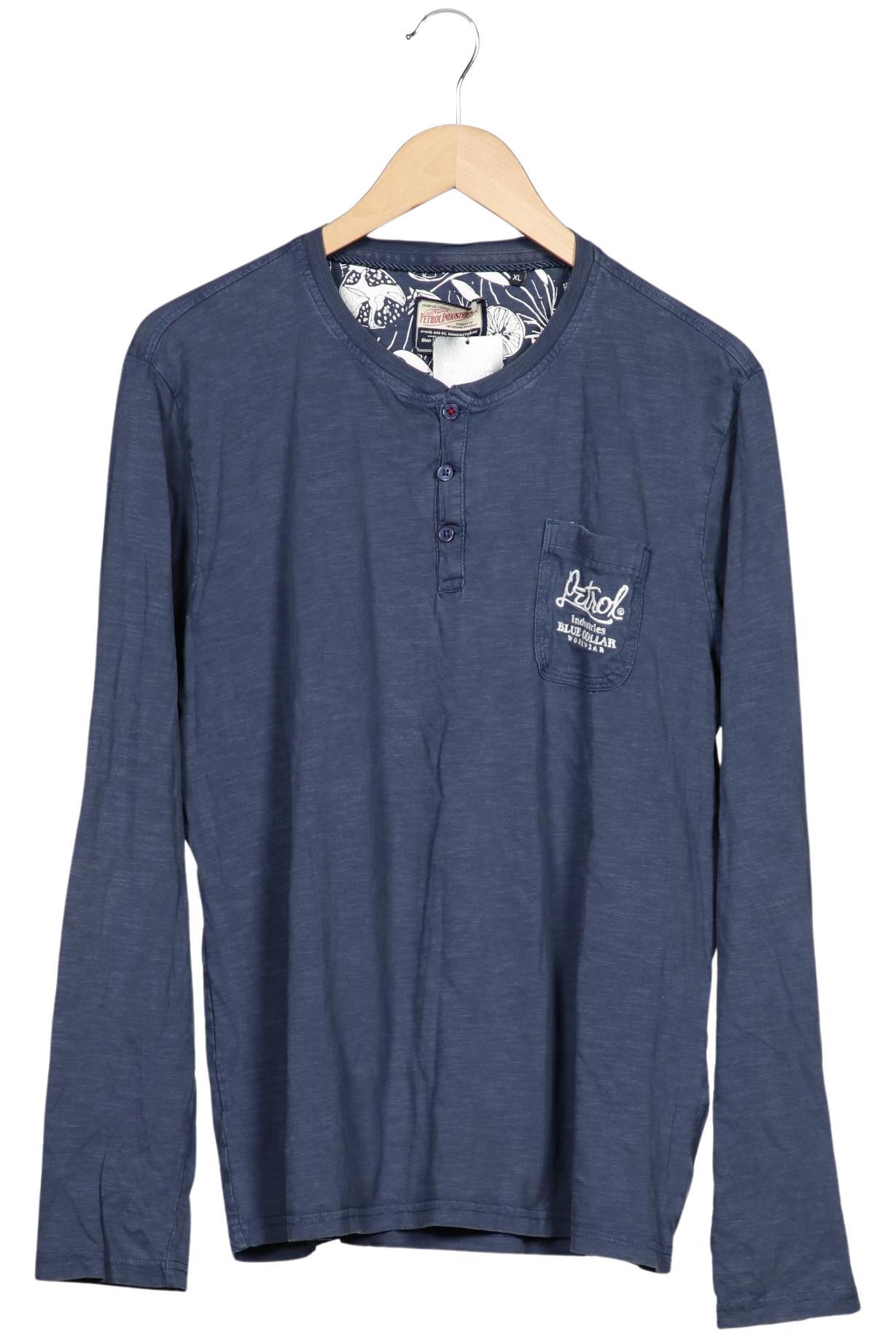 

Petrol Industries Herren Langarmshirt, marineblau, Gr. 54