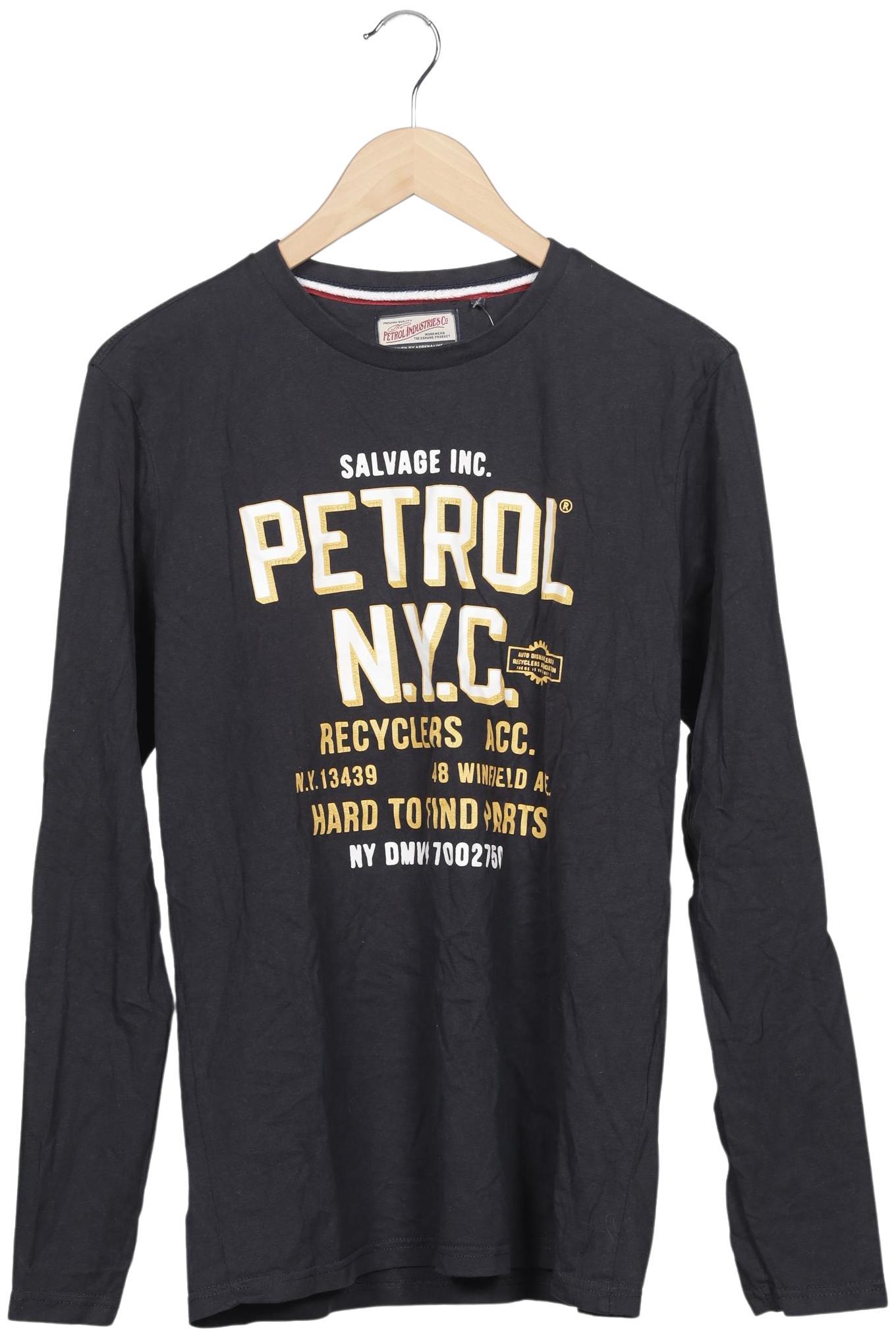 

Petrol Industries Herren Langarmshirt, grau, Gr. 52