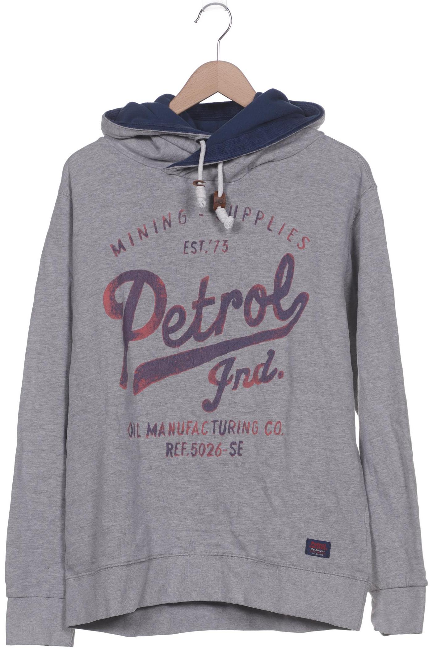 

Petrol Industries Herren Kapuzenpullover, grau, Gr. 54