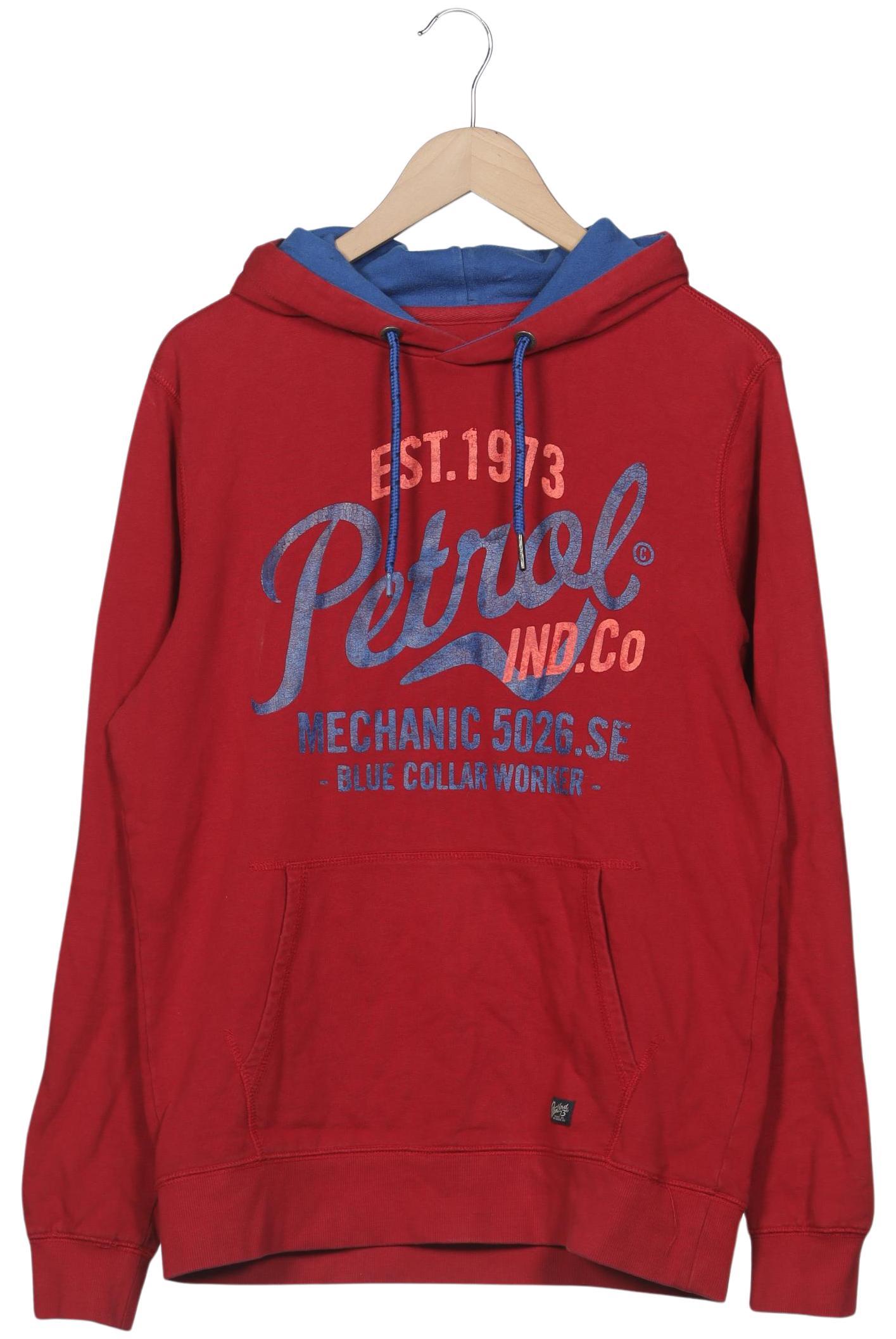 

Petrol Industries Herren Kapuzenpullover, rot, Gr. 48