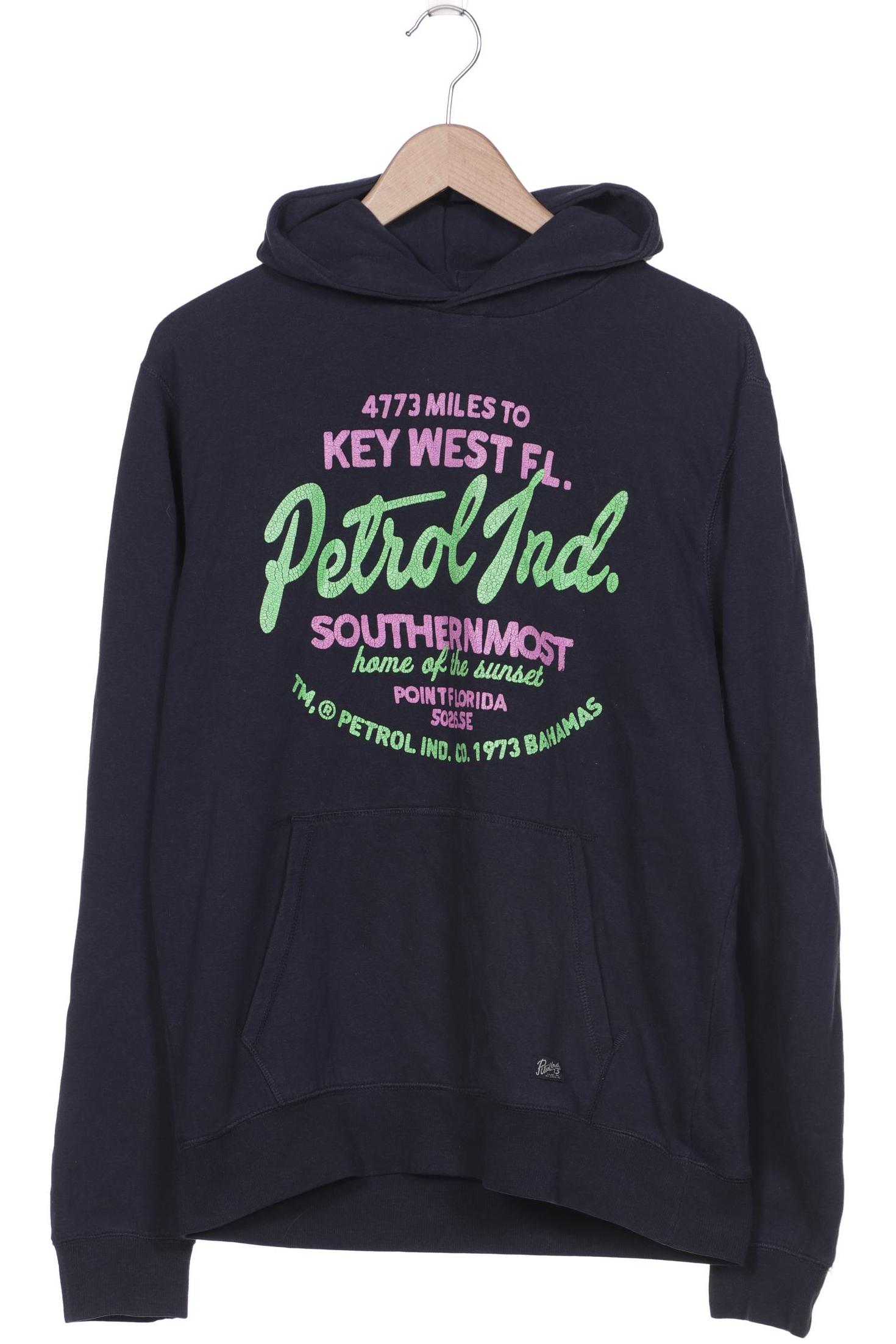 

PETROL INDUSTRIES Herren Kapuzenpullover, marineblau