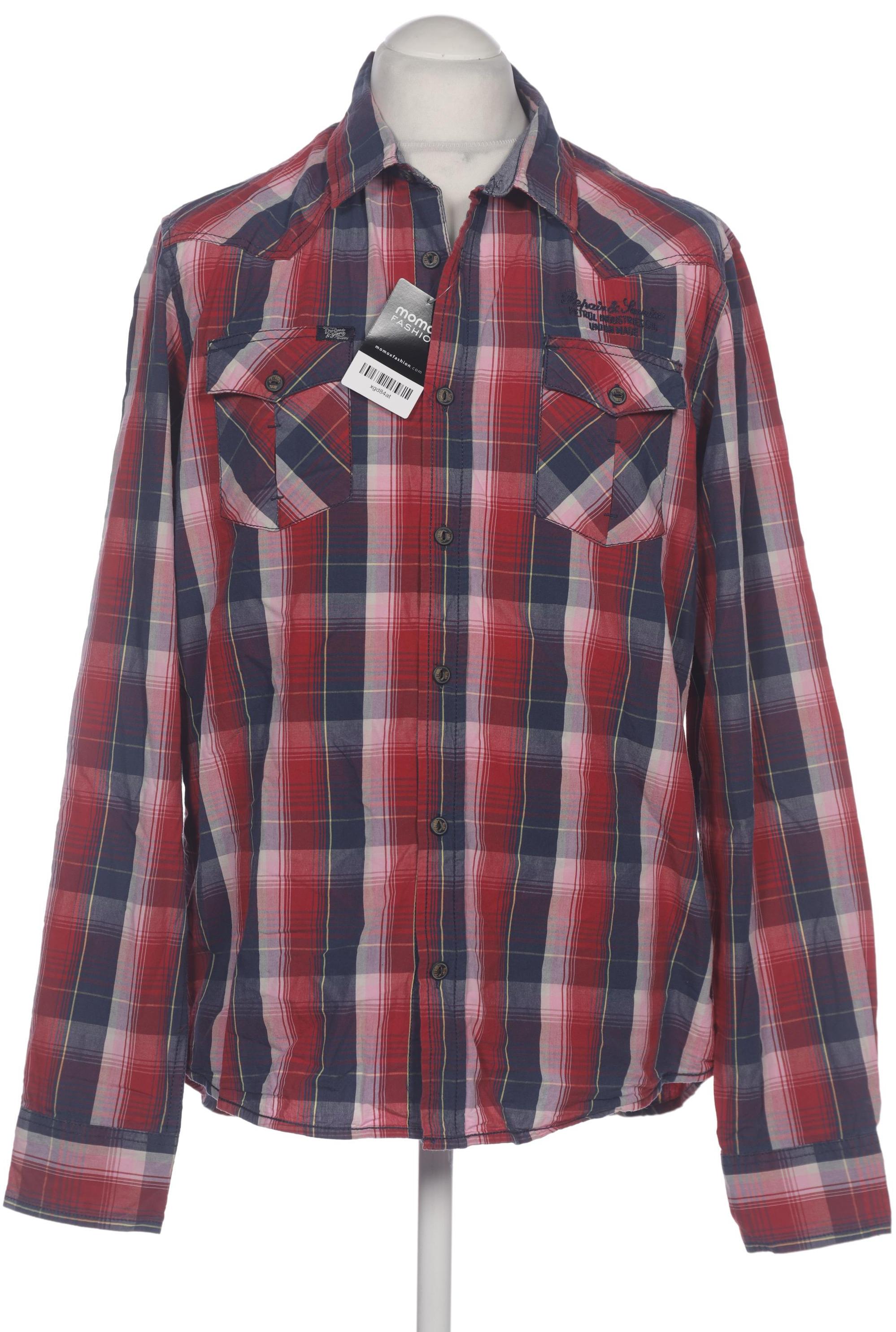 

Petrol Industries Herren Hemd, rot, Gr. 54