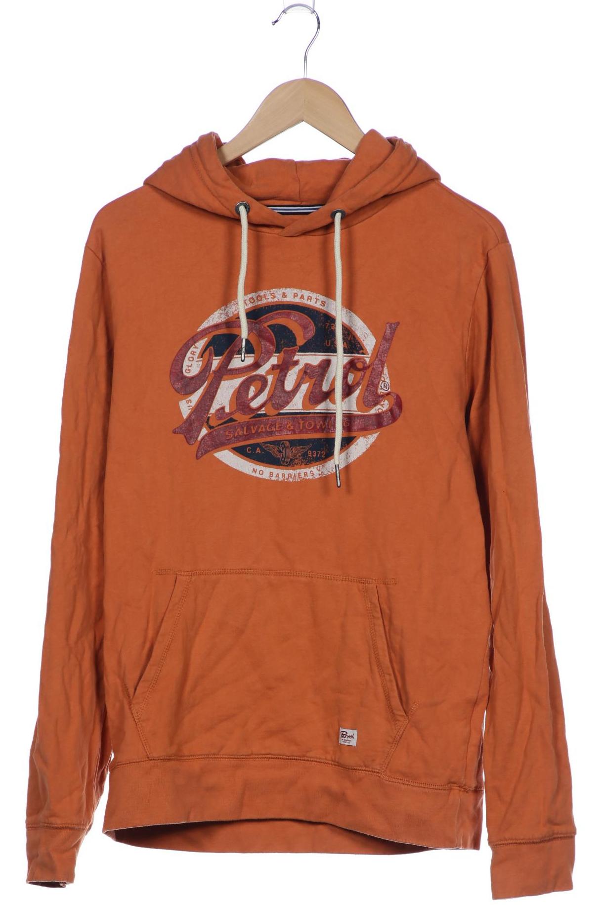 

Petrol Industries Herren Kapuzenpullover, orange, Gr. 52