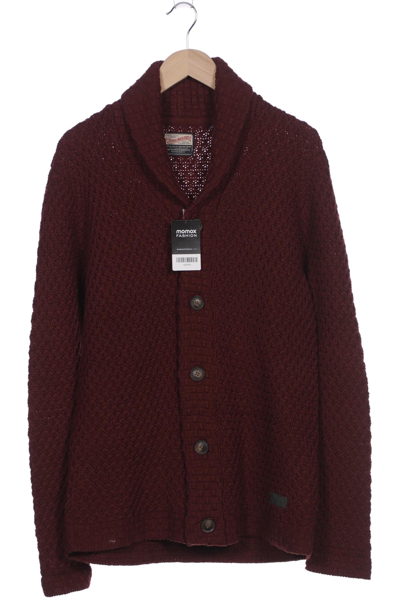 

Petrol Industries Herren Strickjacke, bordeaux, Gr. 56