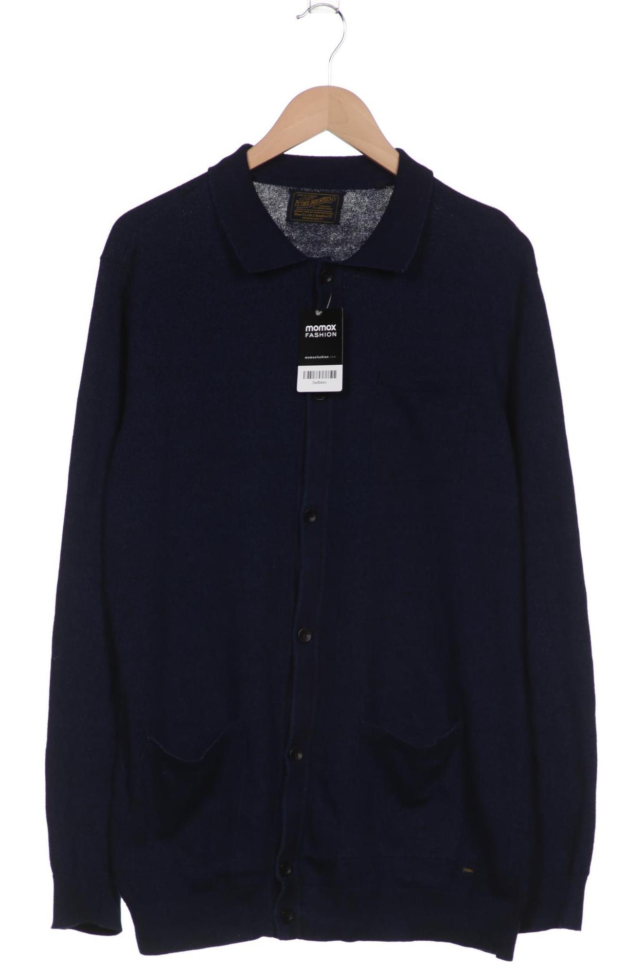 

PETROL INDUSTRIES Herren Strickjacke, marineblau