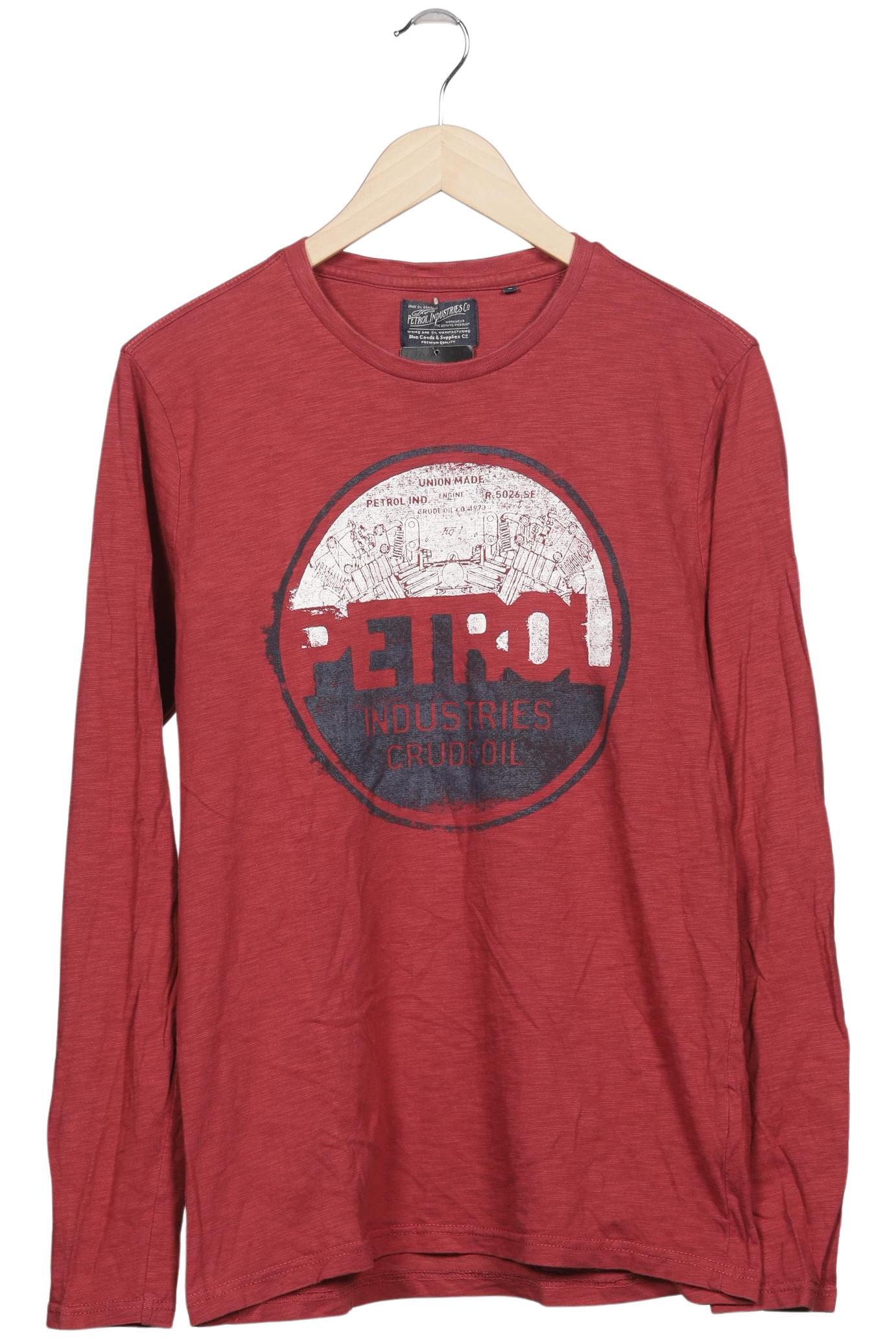 Thumbnail - Petrol Industries Herren Langarmshirt, rot, Gr. 52