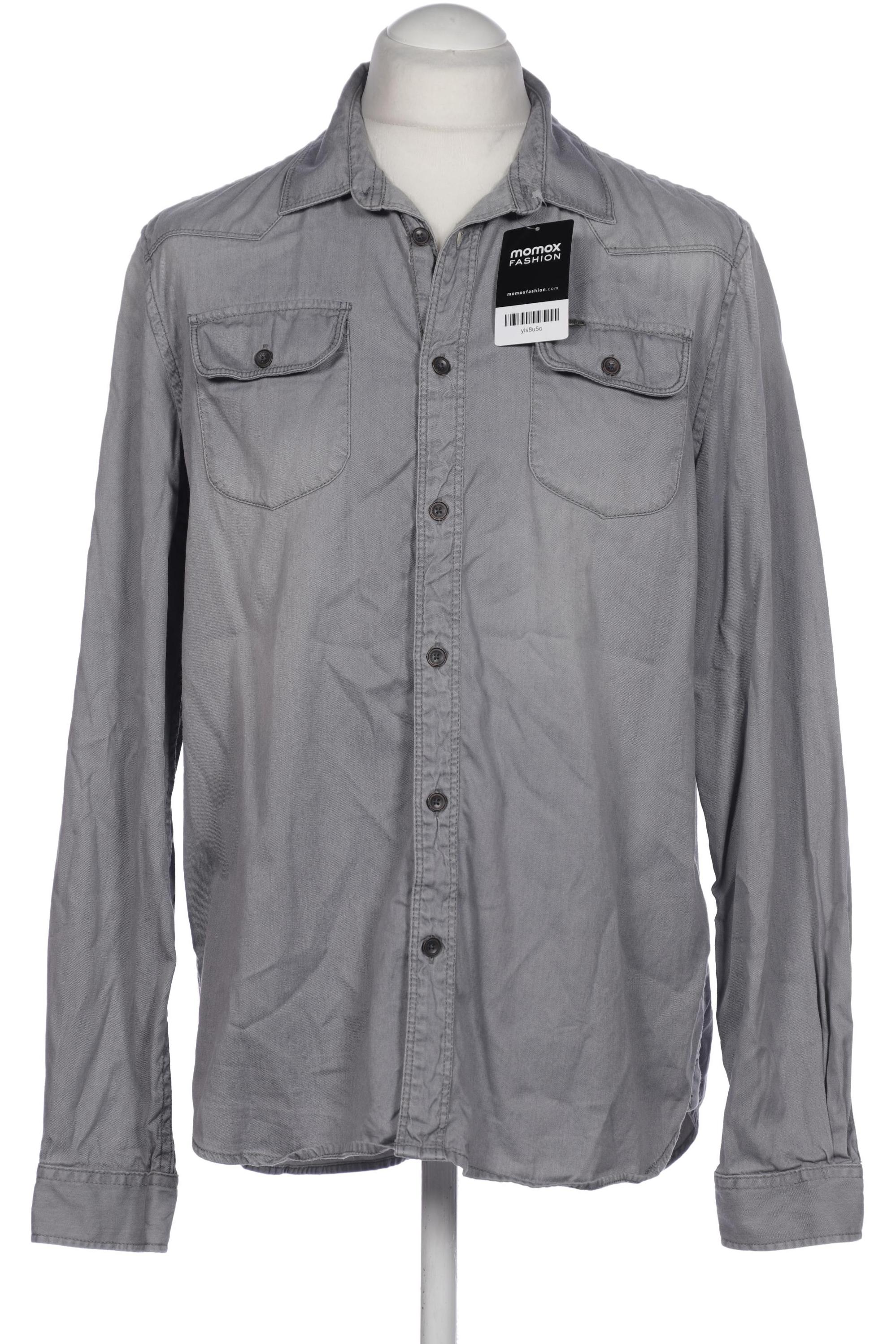 

Petrol Industries Herren Hemd, grau, Gr. 54