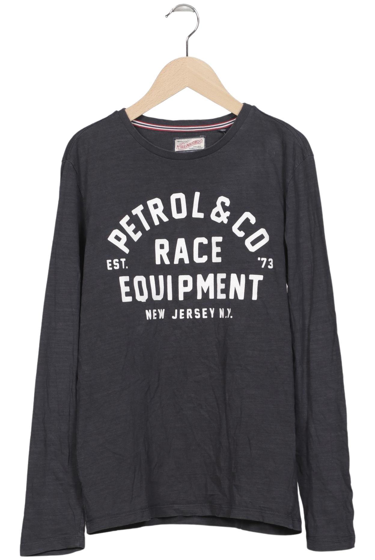 

Petrol Industries Herren Langarmshirt, grau, Gr. 46