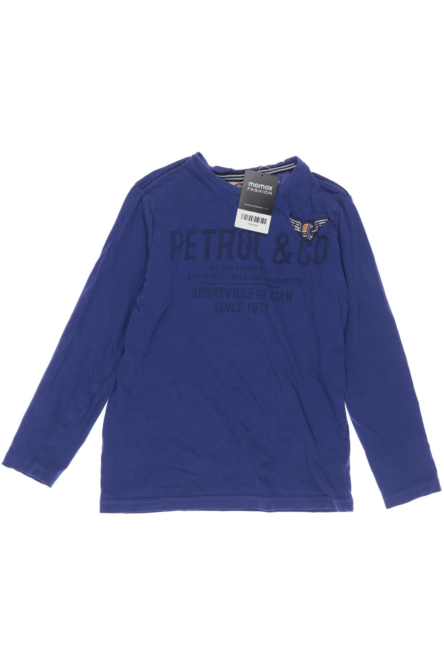 

Petrol Industries Herren Langarmshirt, blau, Gr. 140