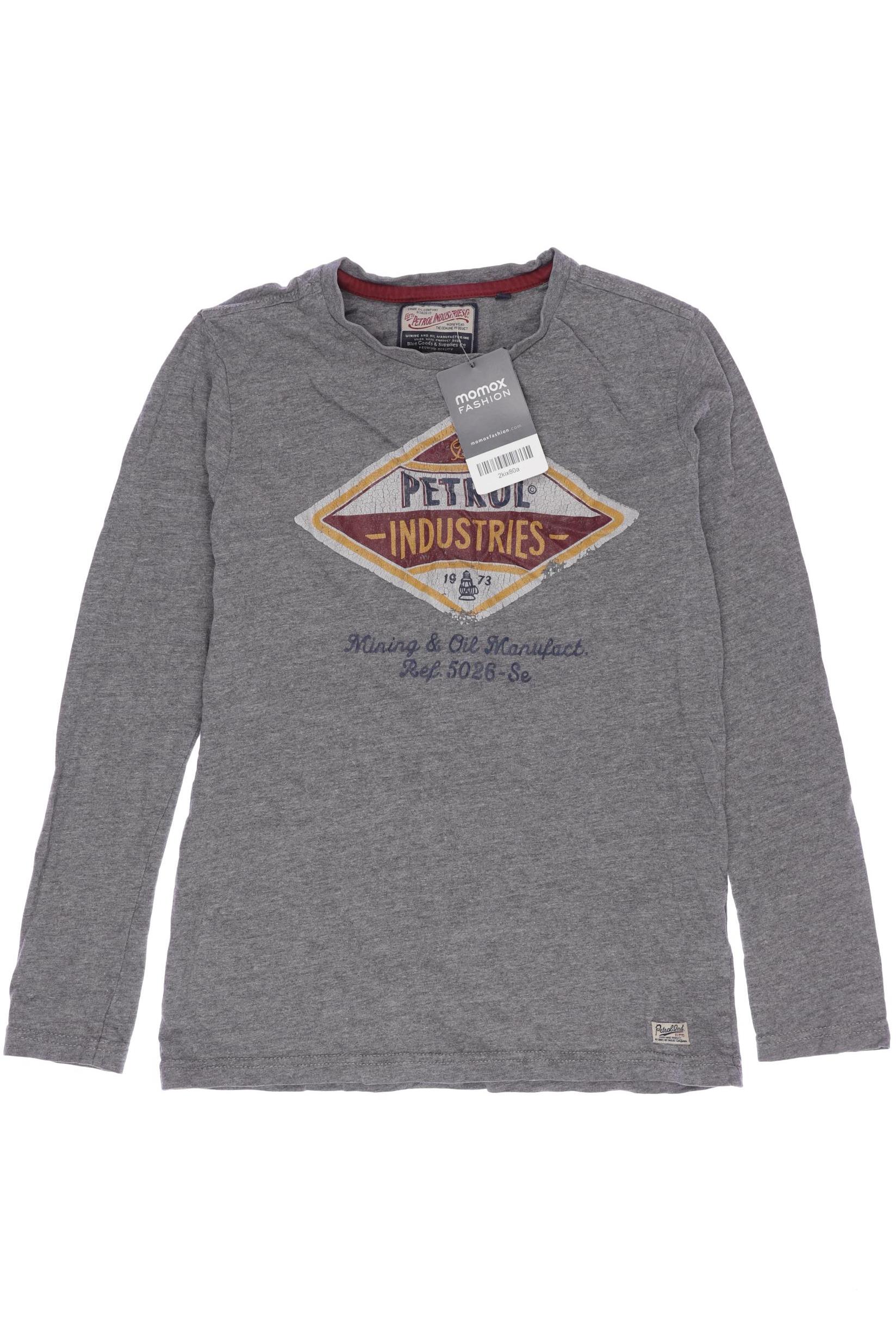 

Petrol Industries Herren Langarmshirt, grau, Gr. 152