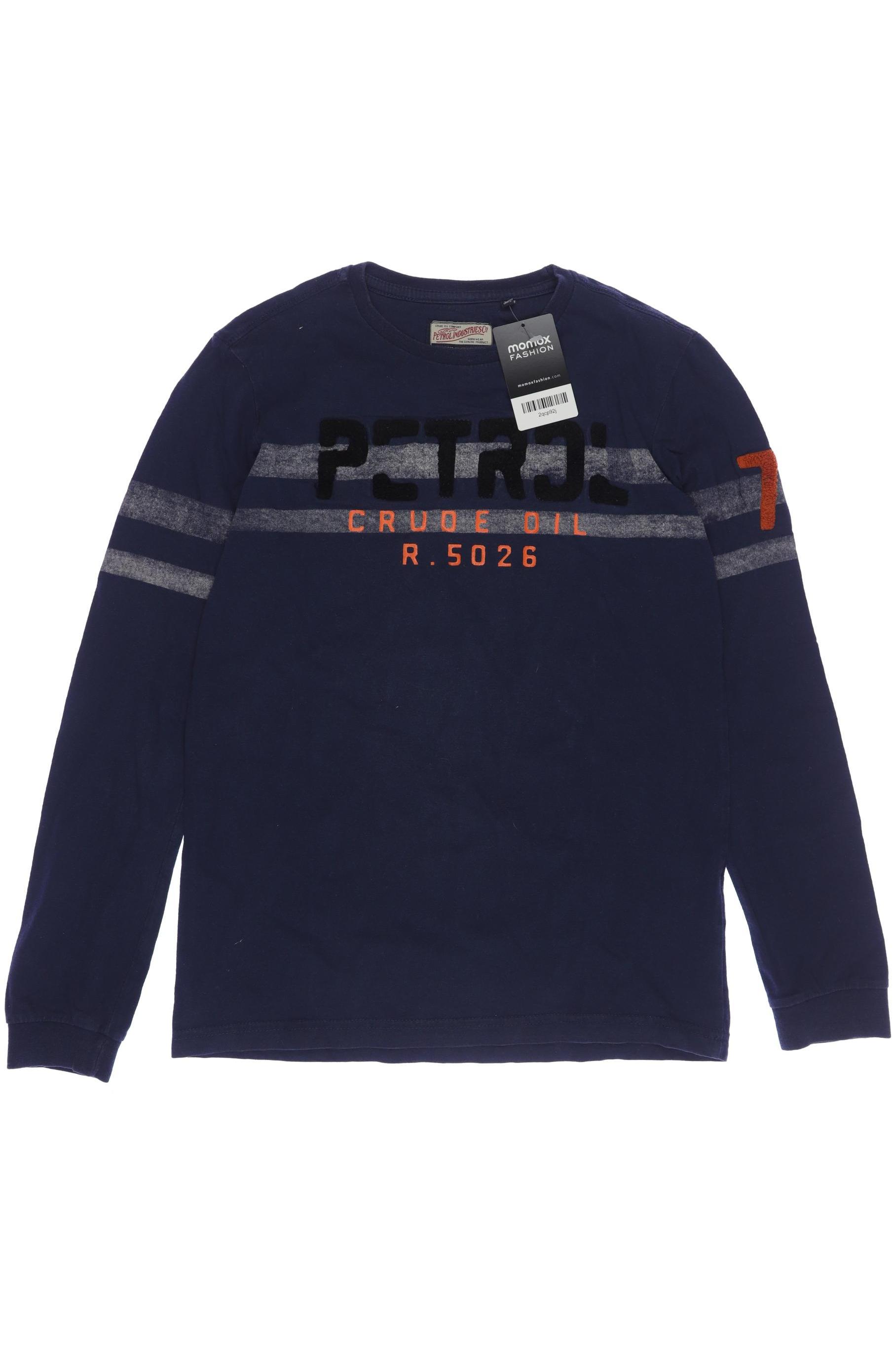 

Petrol Industries Herren Langarmshirt, marineblau, Gr. 164