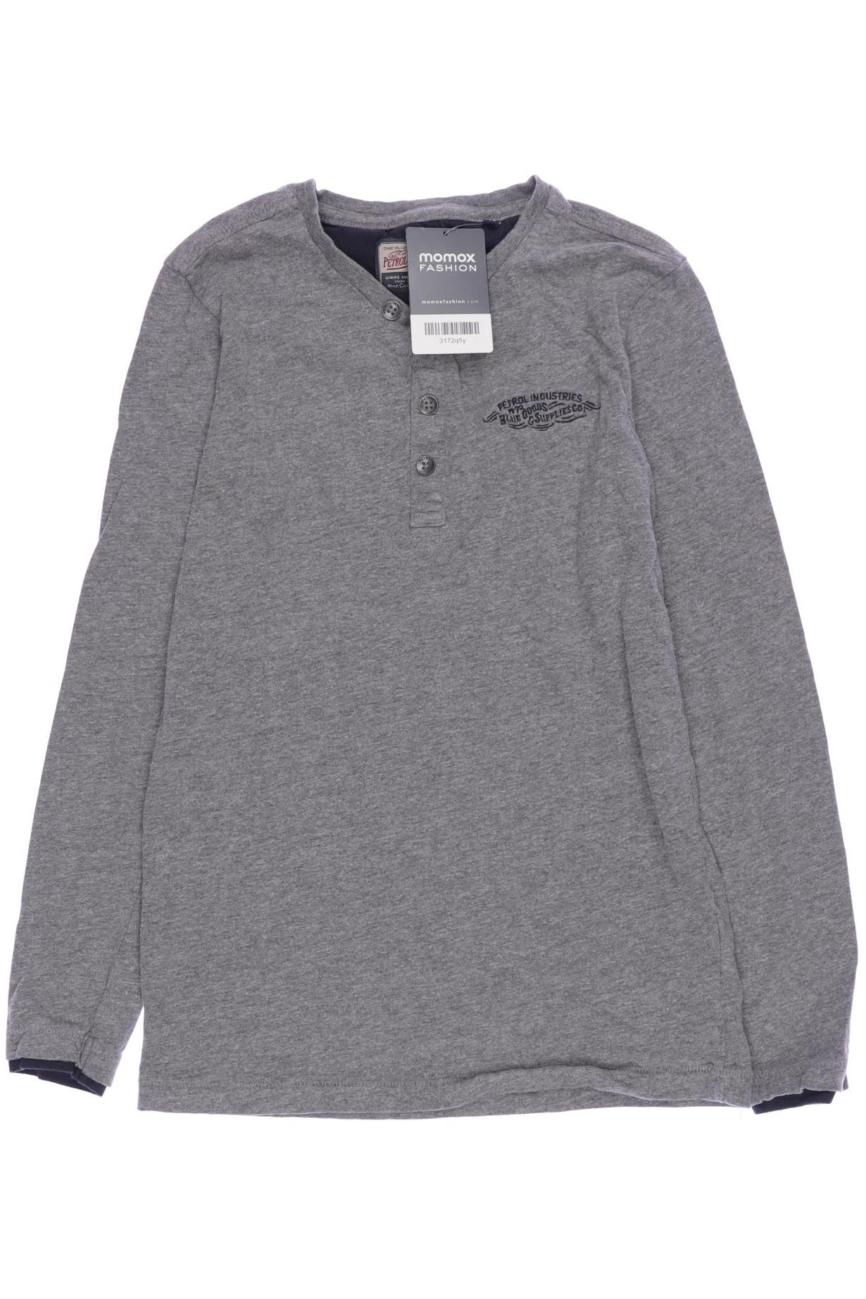 

Petrol Industries Herren Langarmshirt, grau, Gr. 152