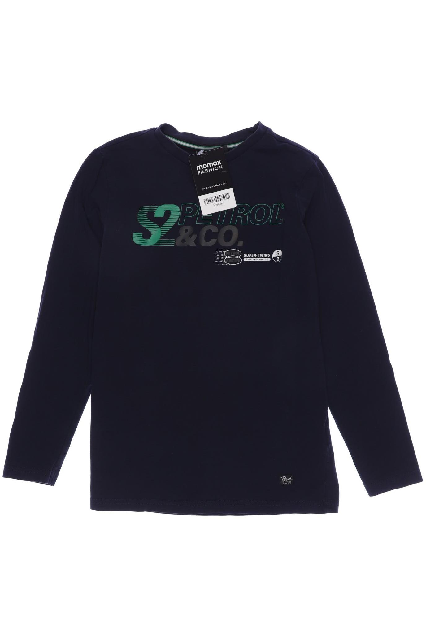 

Petrol Industries Herren Langarmshirt, marineblau, Gr. 140