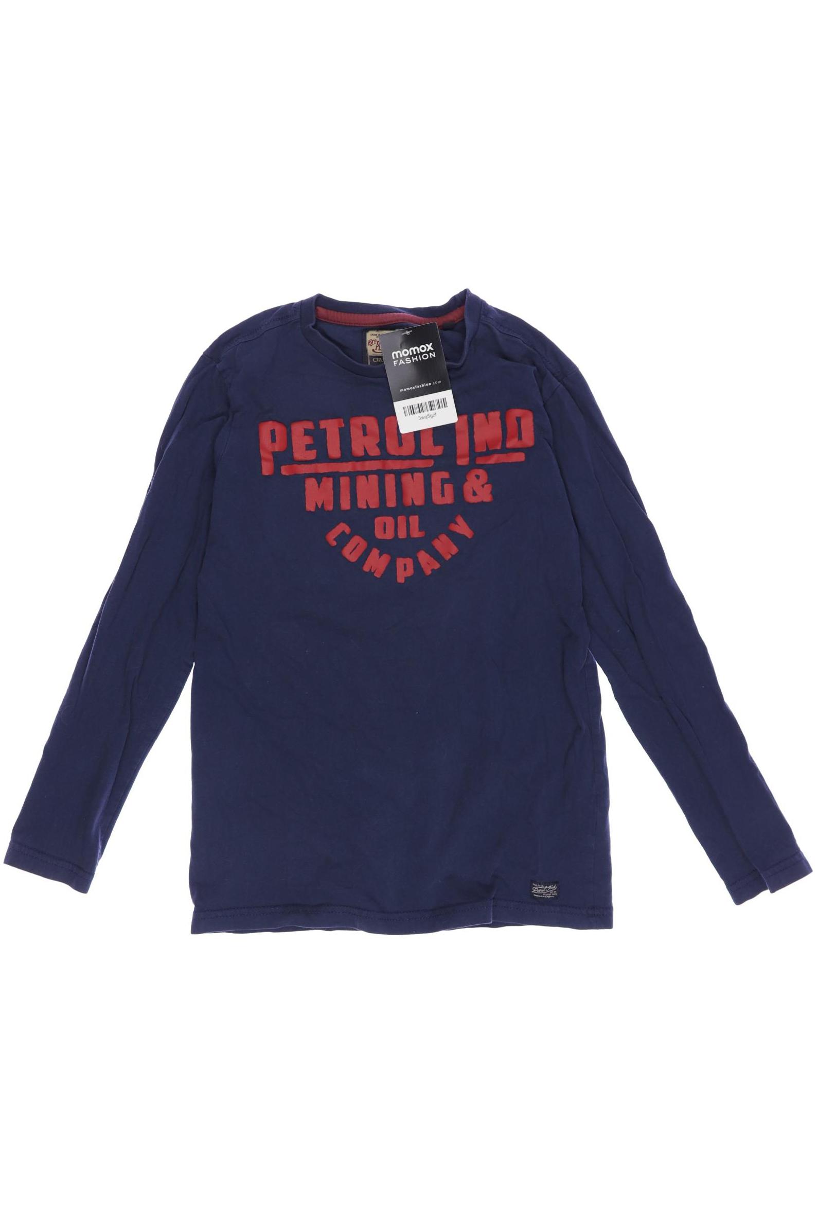 

Petrol Industries Herren Langarmshirt, marineblau, Gr. 140