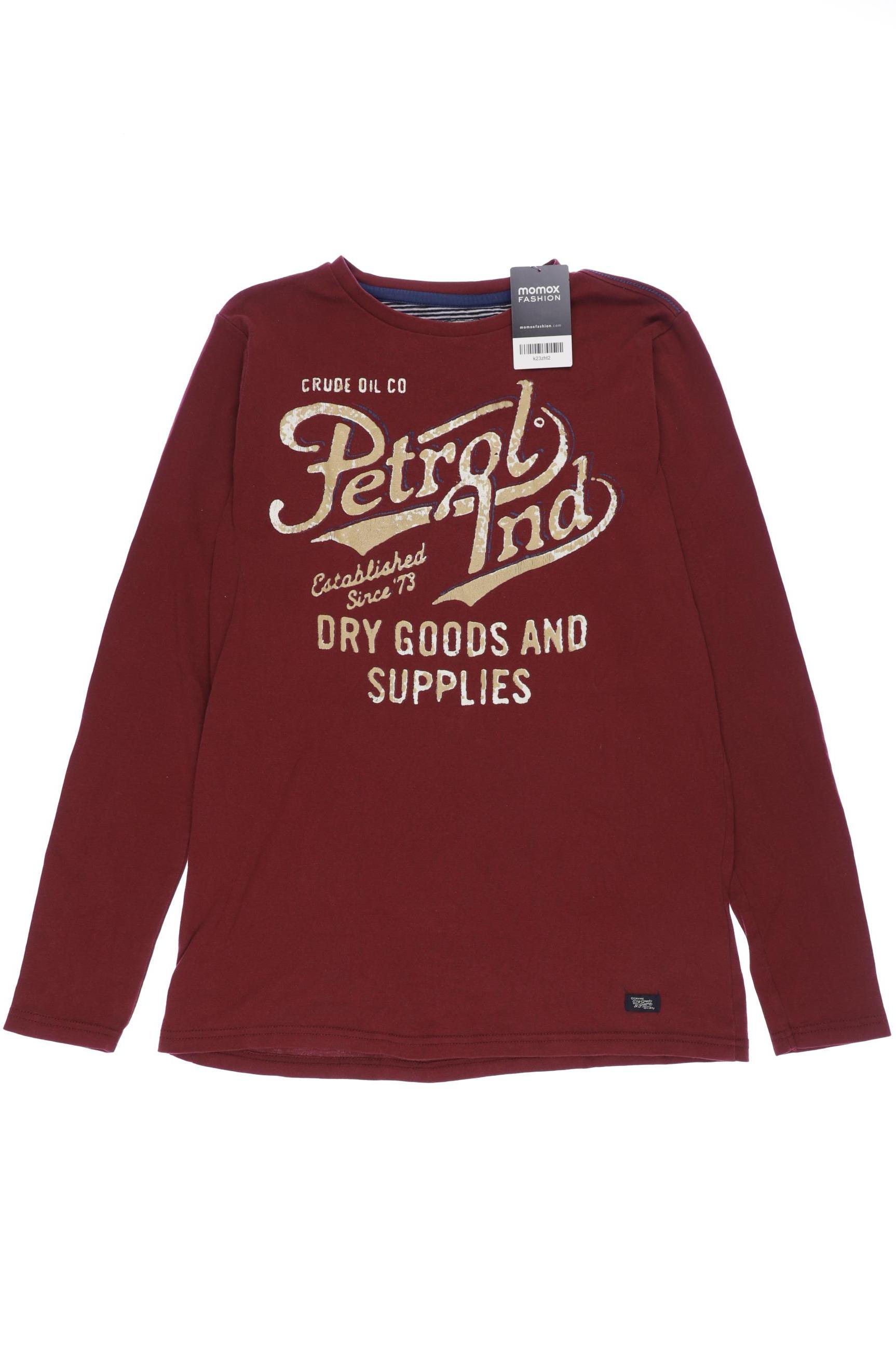 

Petrol Industries Herren Langarmshirt, bordeaux, Gr. 176