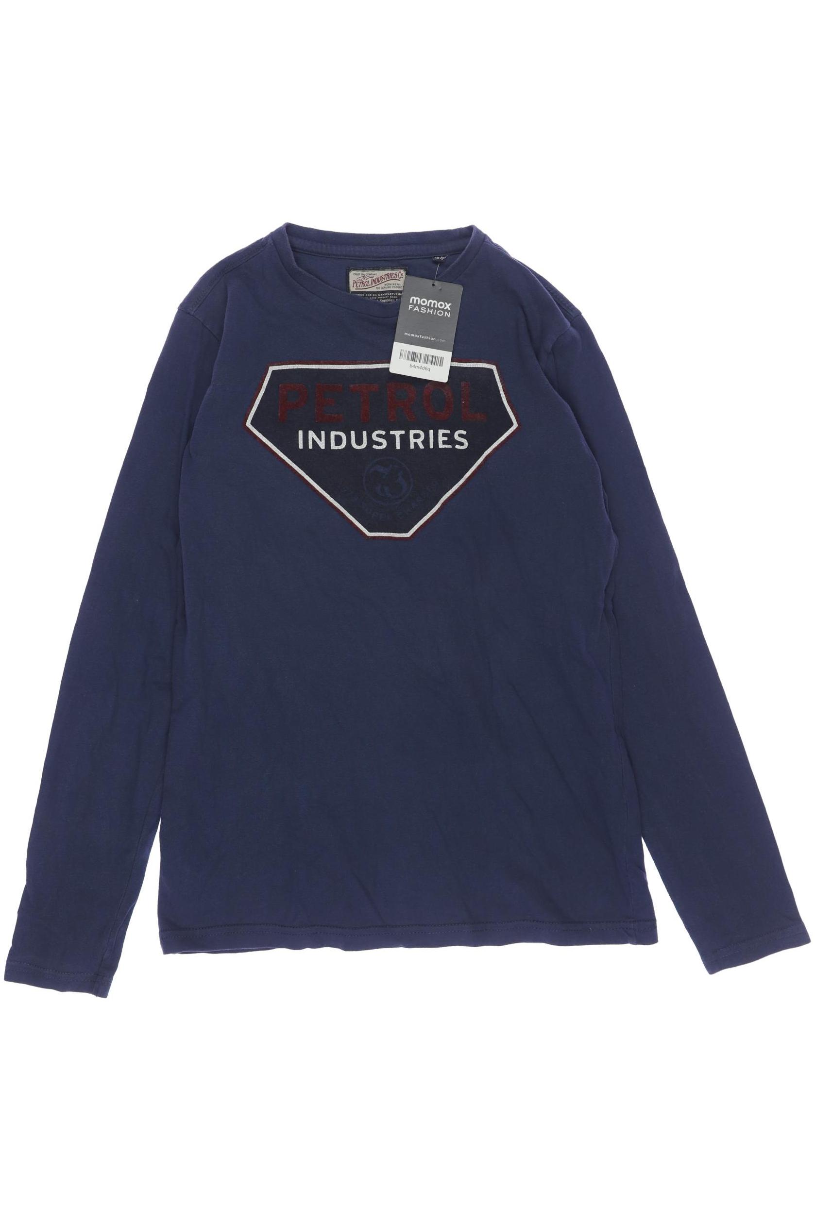 

Petrol Industries Herren Langarmshirt, marineblau, Gr. 164