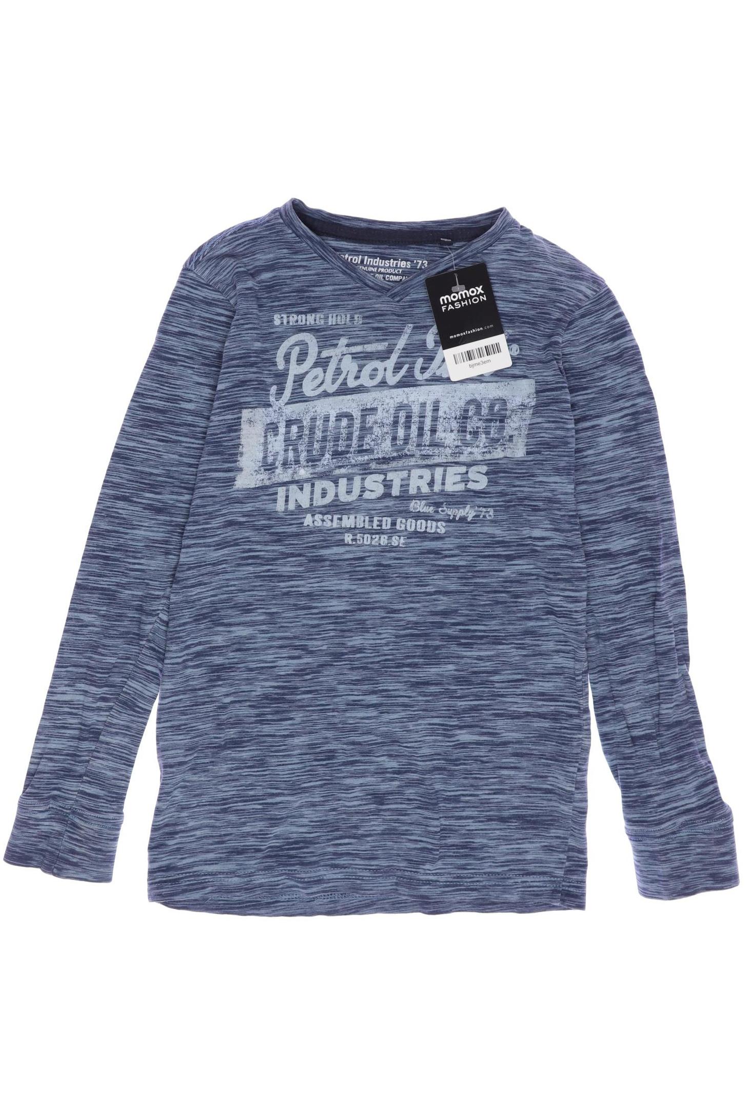 

Petrol Industries Herren Langarmshirt, marineblau, Gr. 140