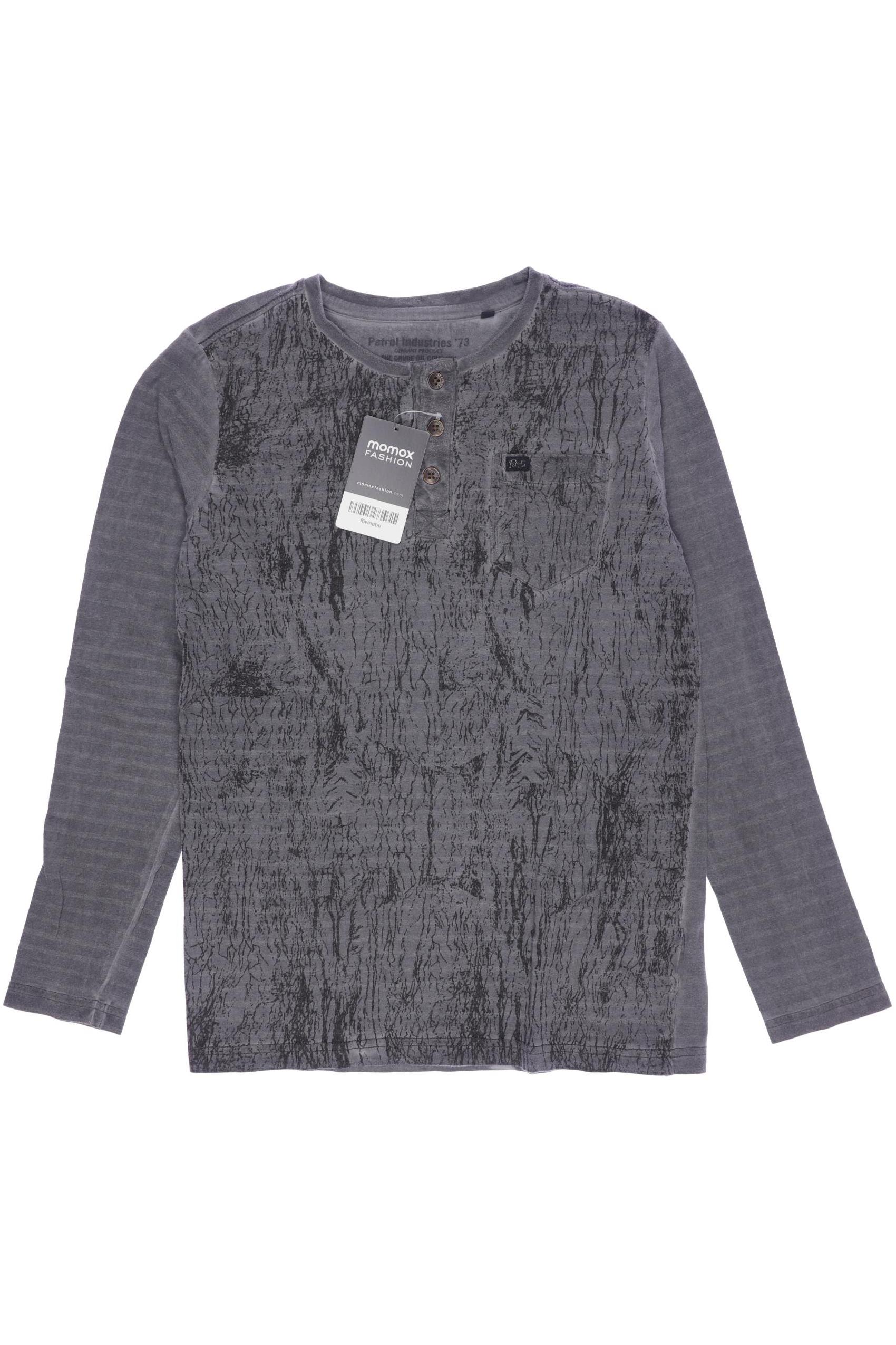 

Petrol Industries Herren Langarmshirt, grau, Gr. 152