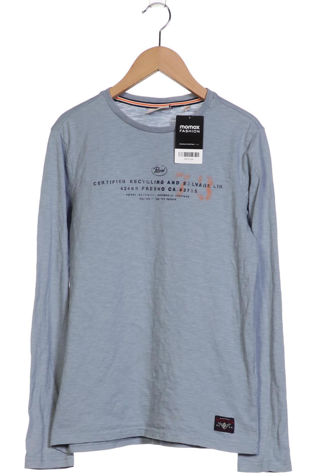 

Petrol Industries Herren Langarmshirt, hellblau, Gr. 176