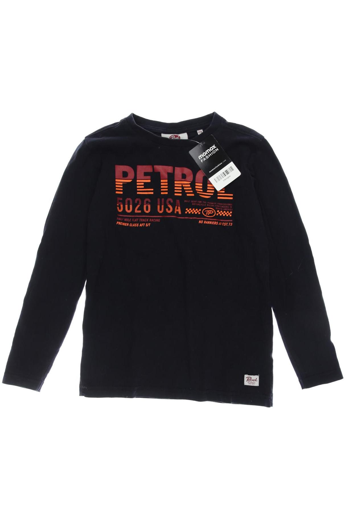 

Petrol Industries Herren Langarmshirt, schwarz, Gr. 128