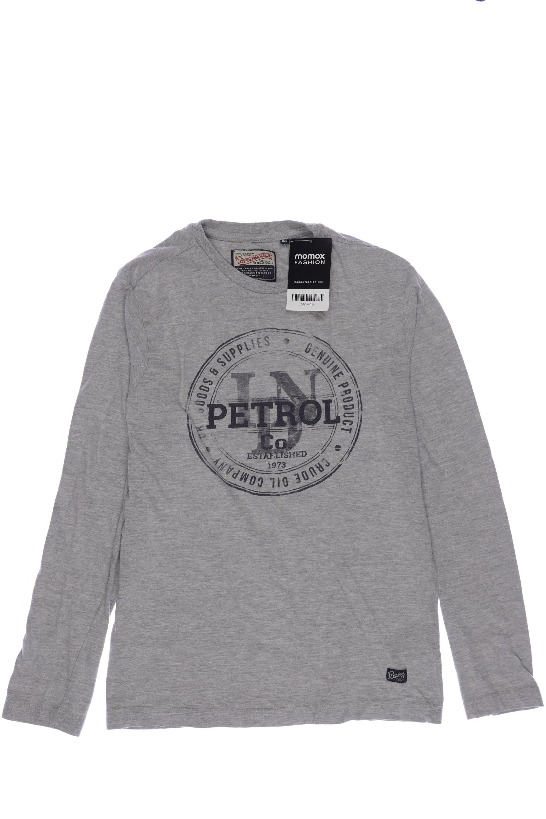 

Petrol Industries Herren Langarmshirt, grau, Gr. 164