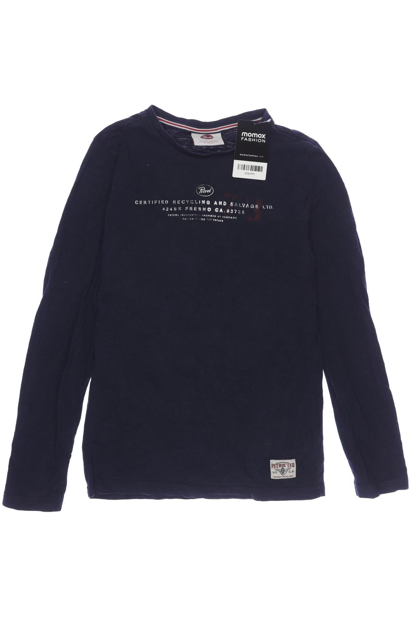 

Petrol Industries Herren Langarmshirt, marineblau, Gr. 152