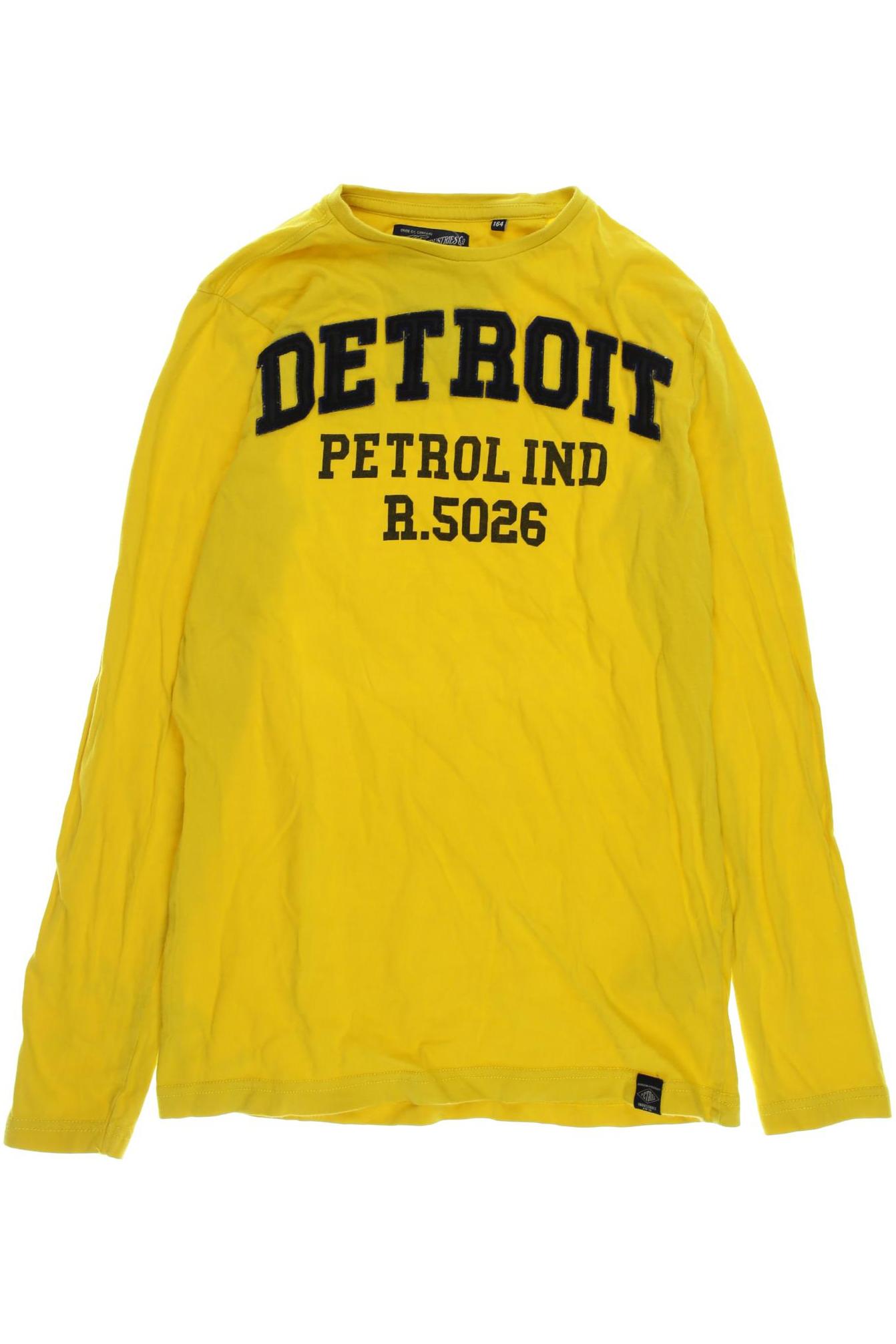 

Petrol Industries Herren Langarmshirt, gelb, Gr. 164