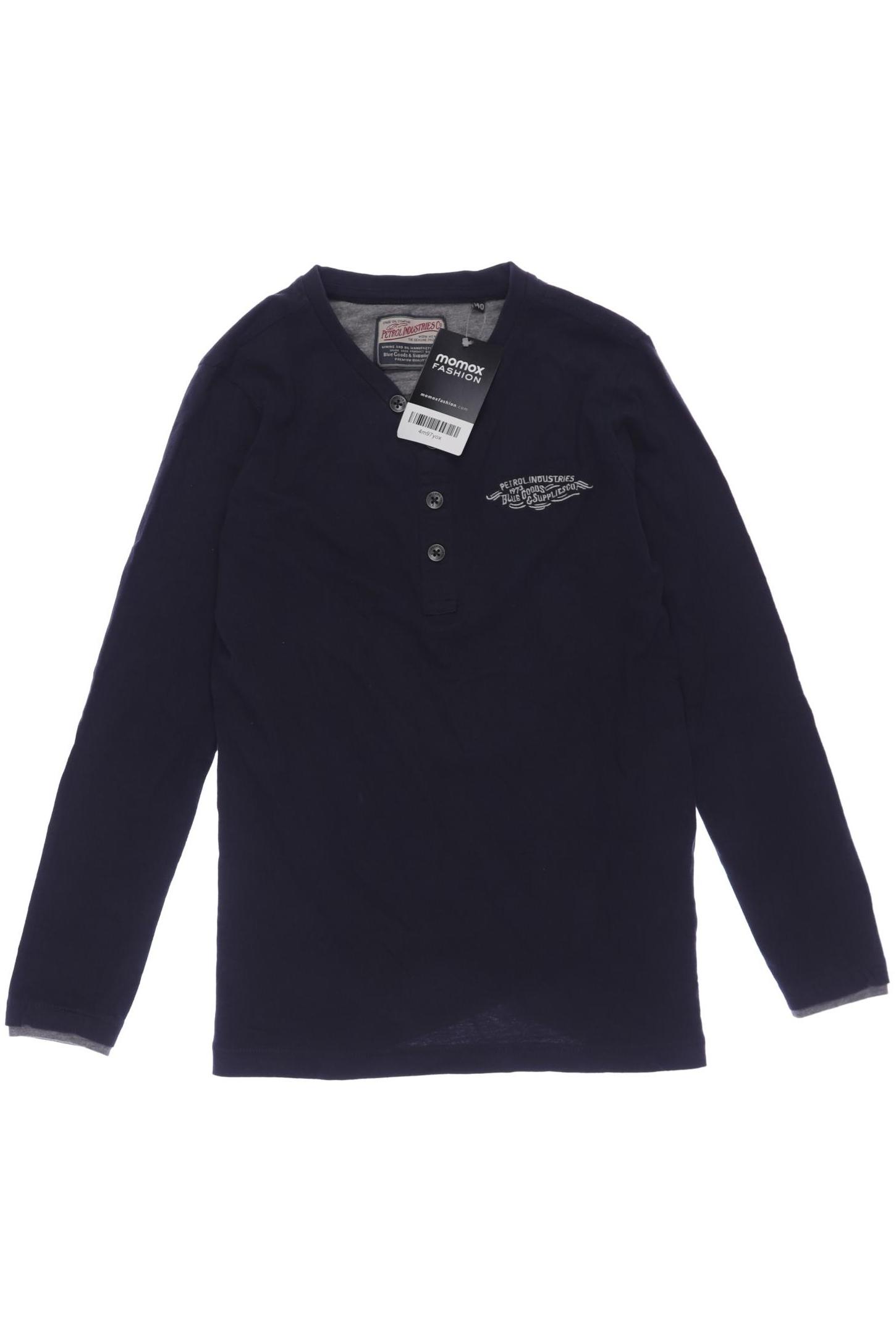 

Petrol Industries Herren Langarmshirt, marineblau, Gr. 140