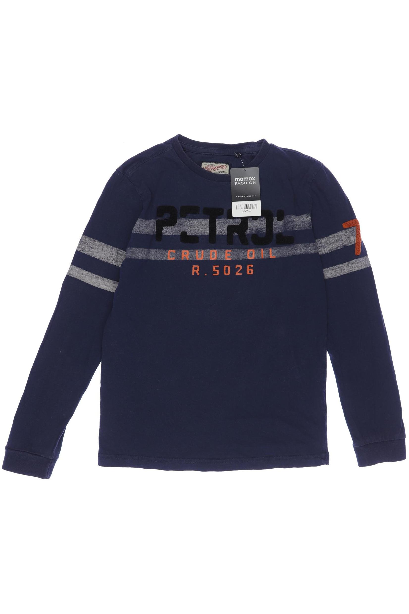 

Petrol Industries Herren Langarmshirt, marineblau, Gr. 152