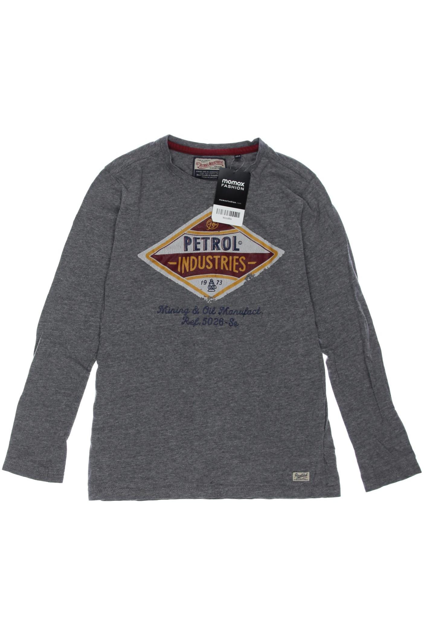 

Petrol Industries Herren Langarmshirt, grau, Gr. 152