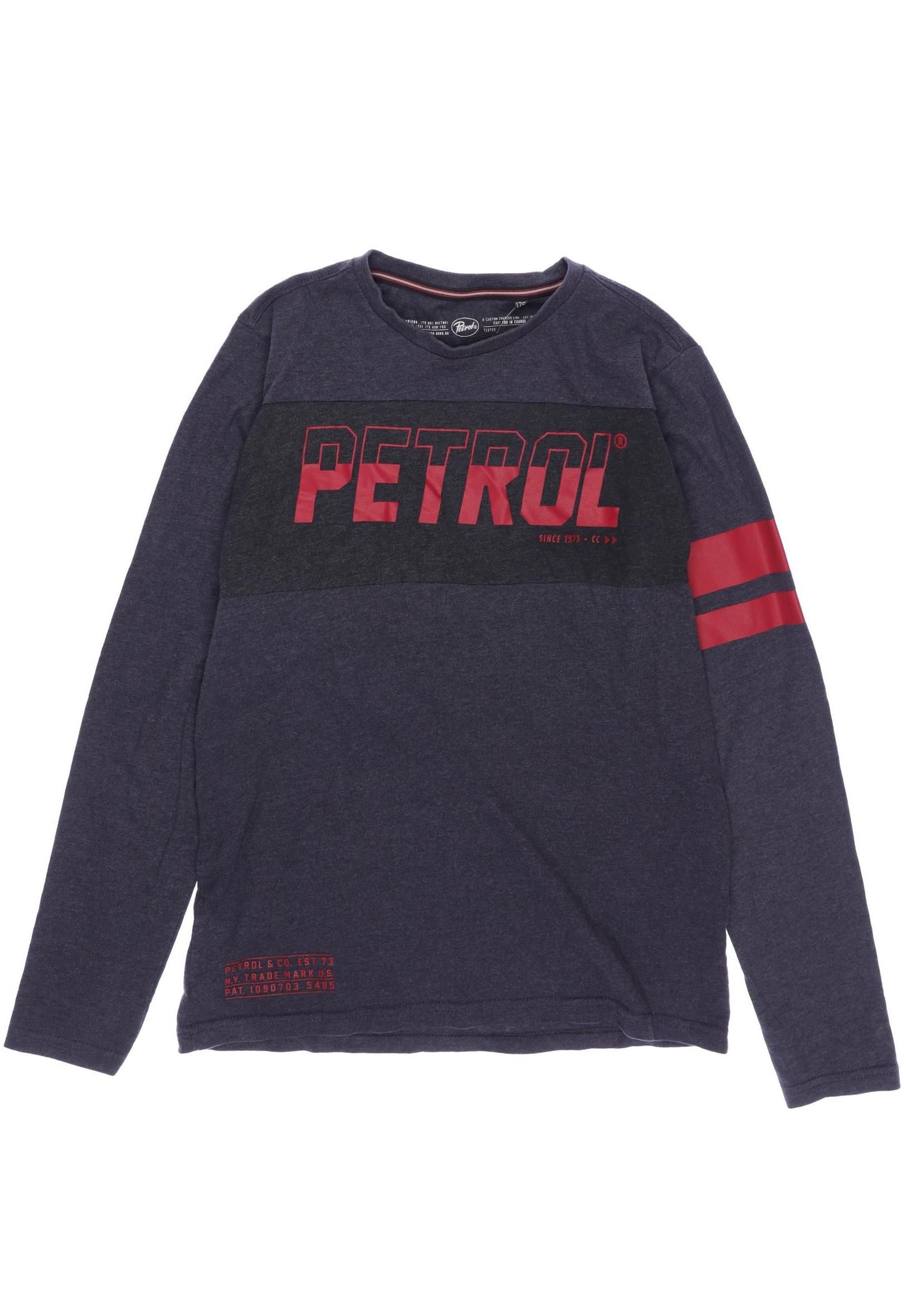 

Petrol Industries Herren Langarmshirt, grau, Gr. 176