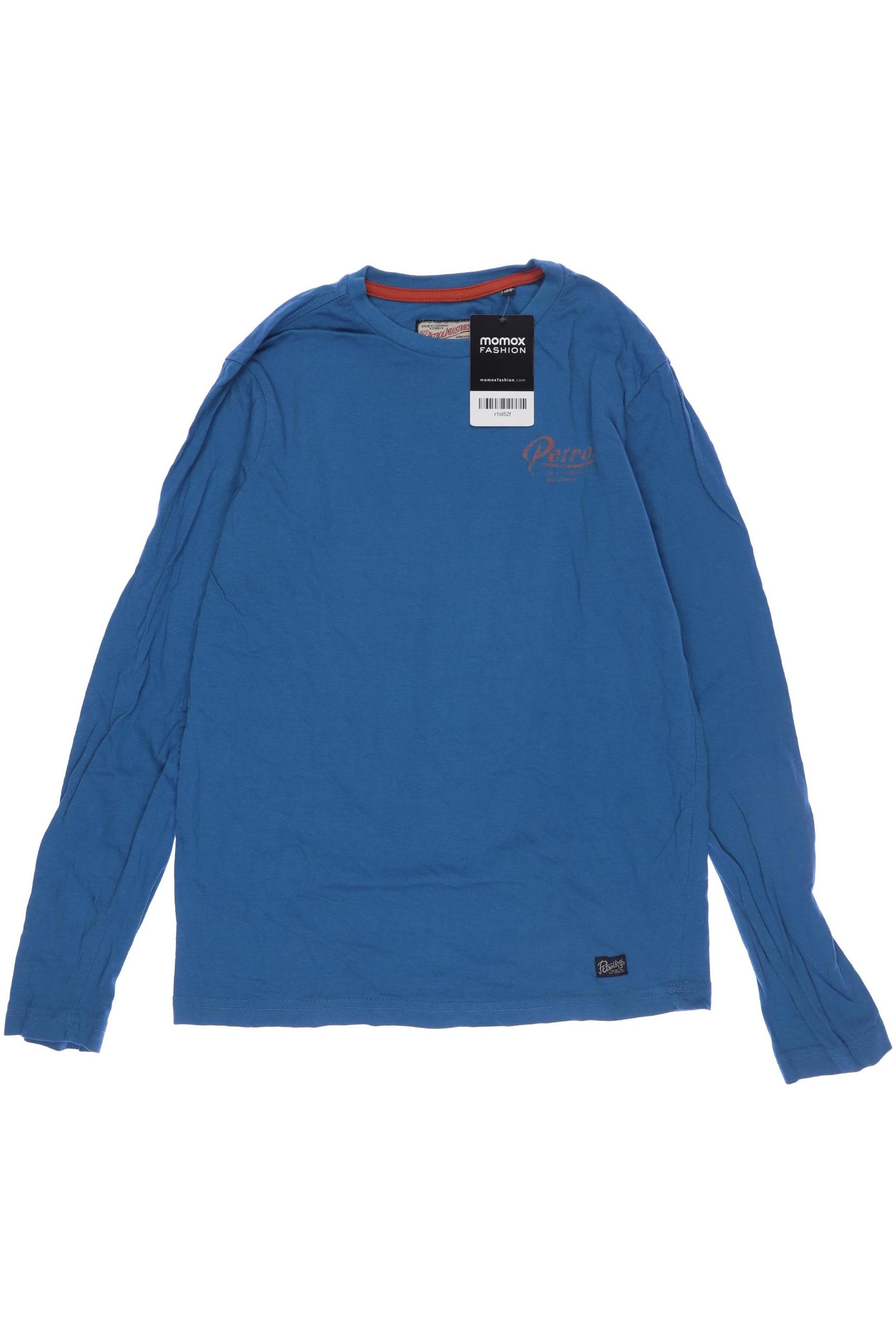 

Petrol Industries Herren Langarmshirt, blau, Gr. 164