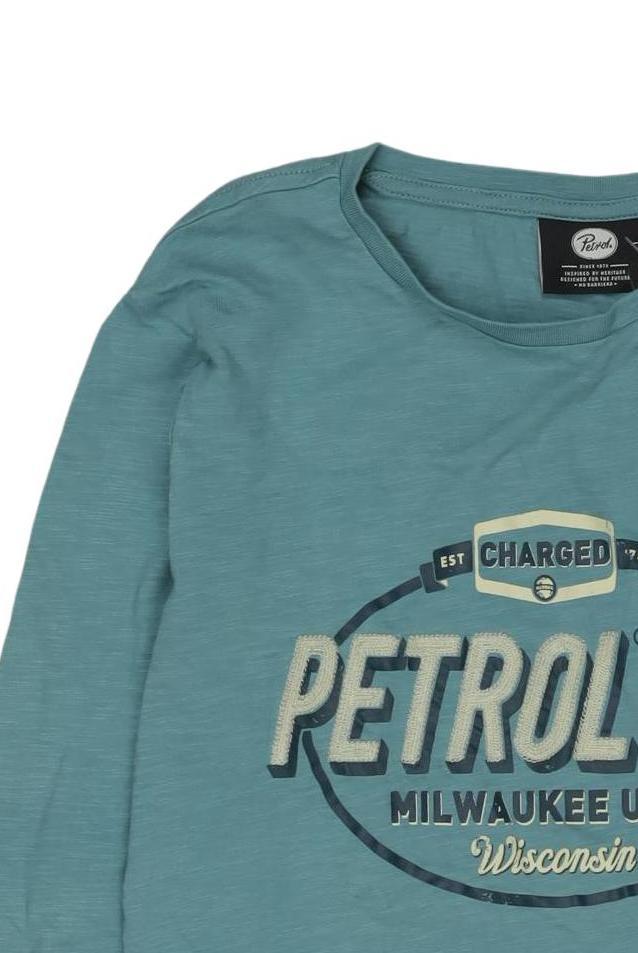 Thumbnail - Petrol Industries Jungen Langarmshirt, türkis, Gr. 176