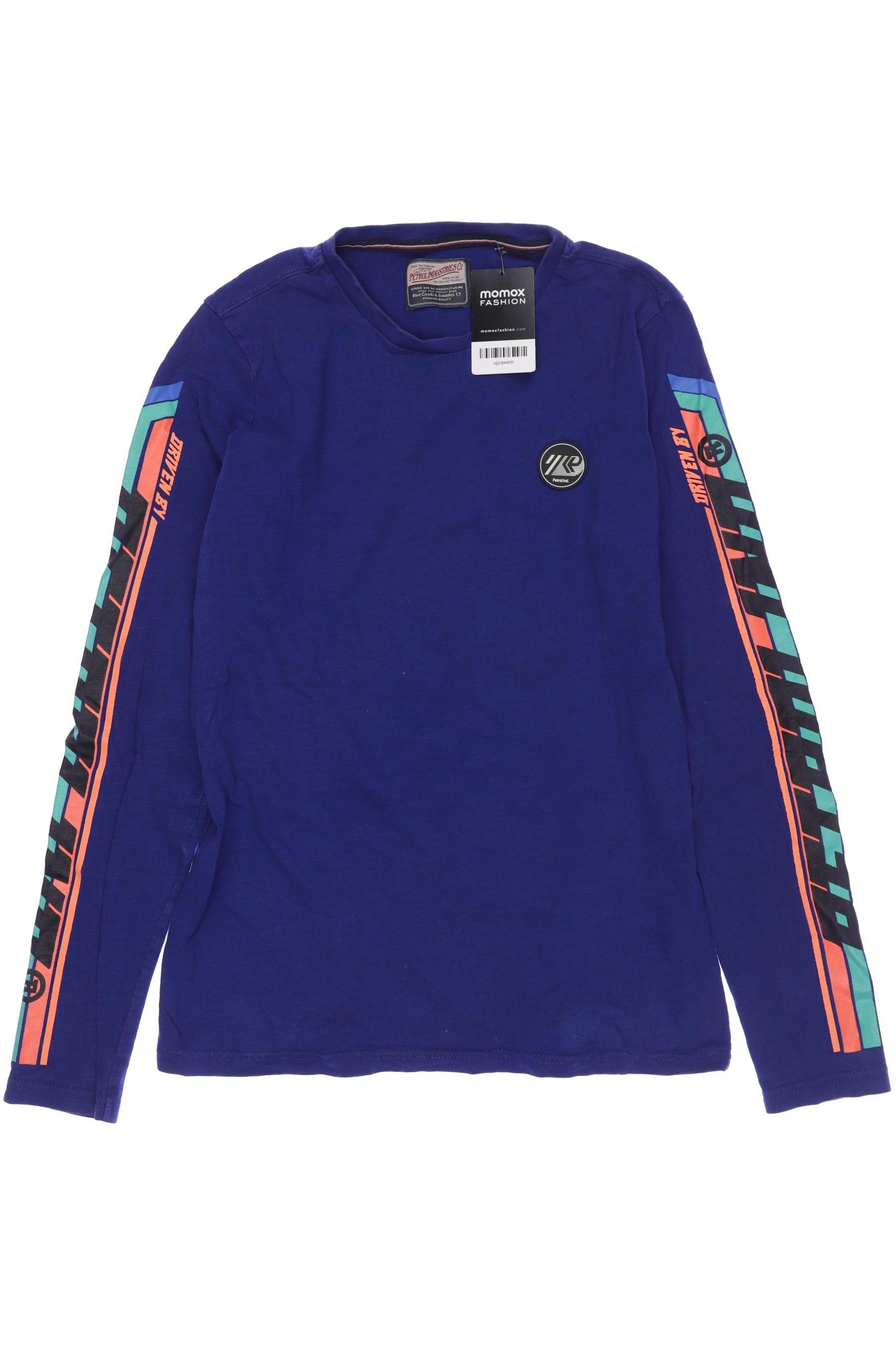 

Petrol Industries Herren Langarmshirt, marineblau, Gr. 176