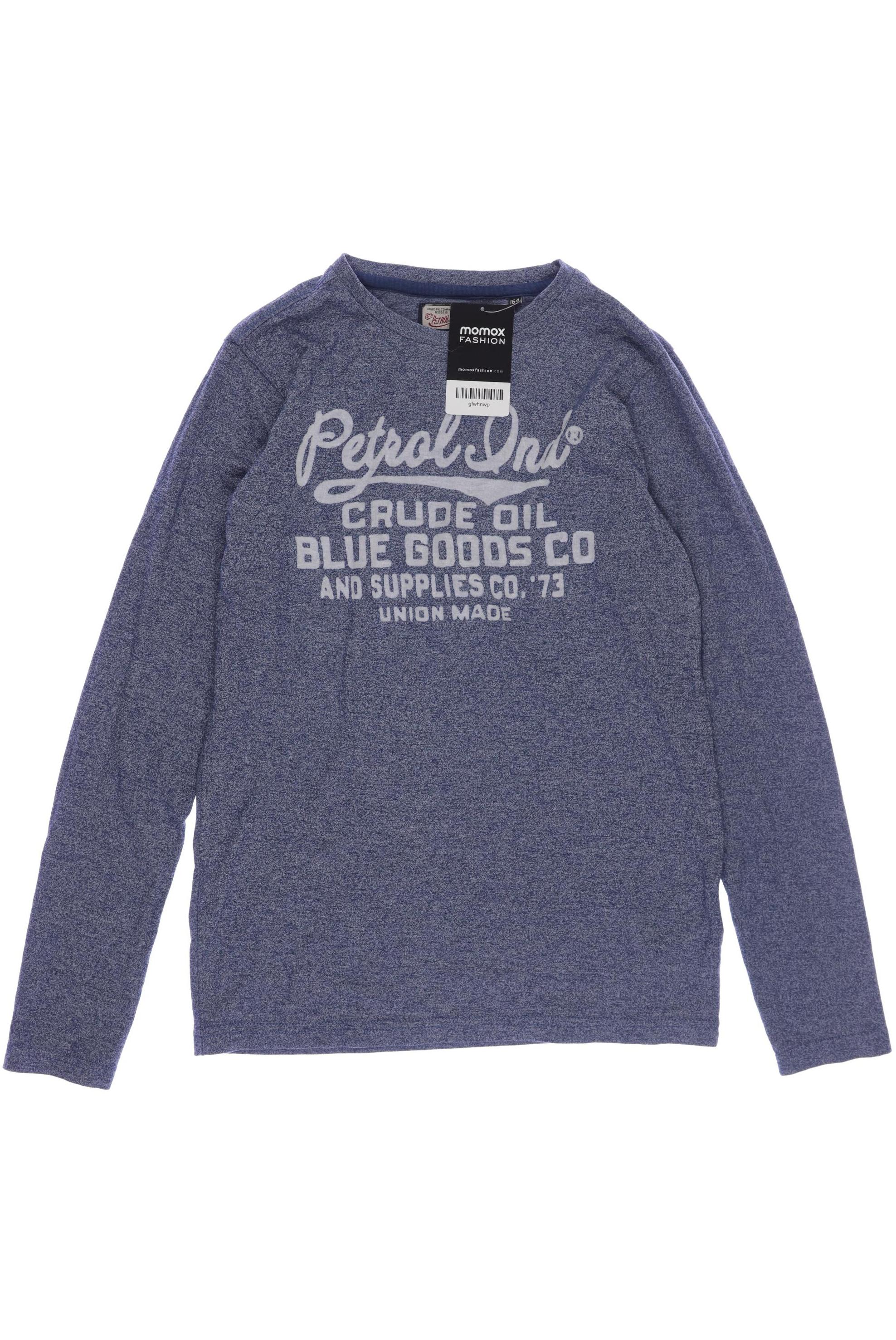 

Petrol Industries Herren Langarmshirt, blau, Gr. 164