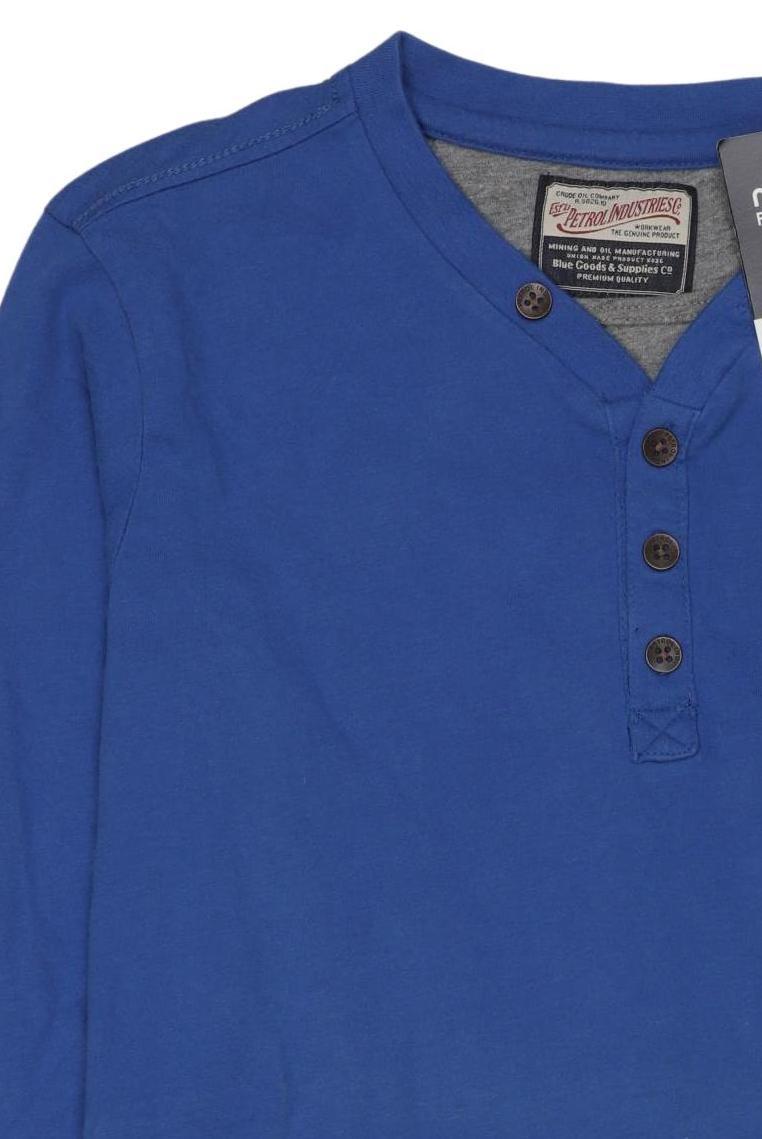 Thumbnail - Petrol Industries Jungen Langarmshirt, blau, Gr. 164