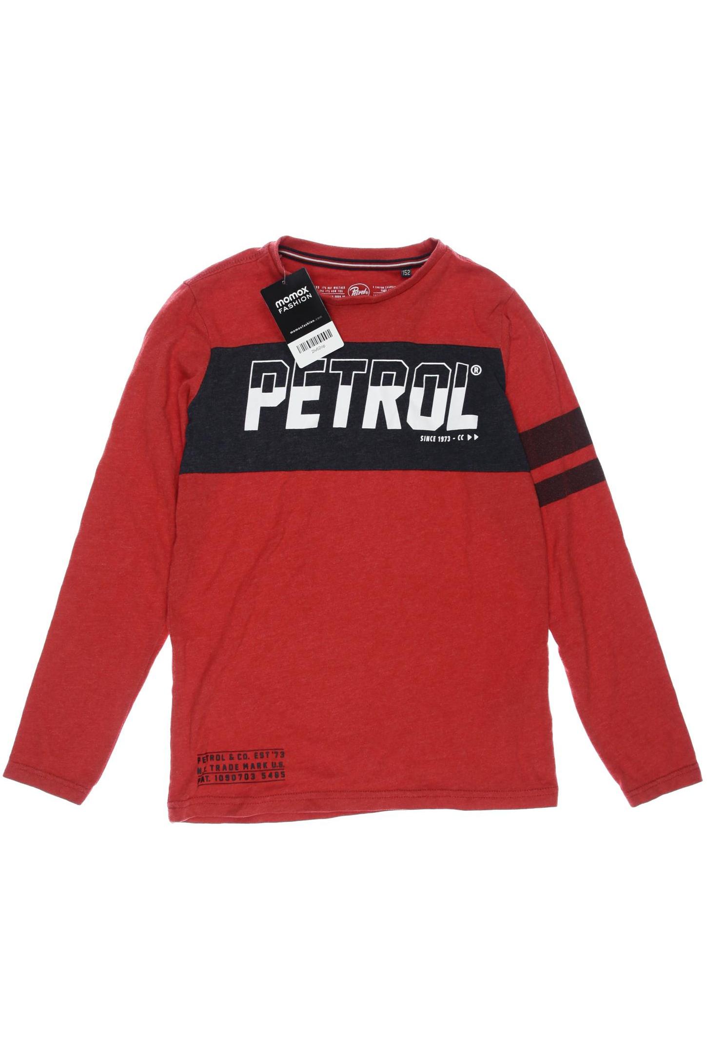 

Petrol Industries Herren Langarmshirt, rot, Gr. 152