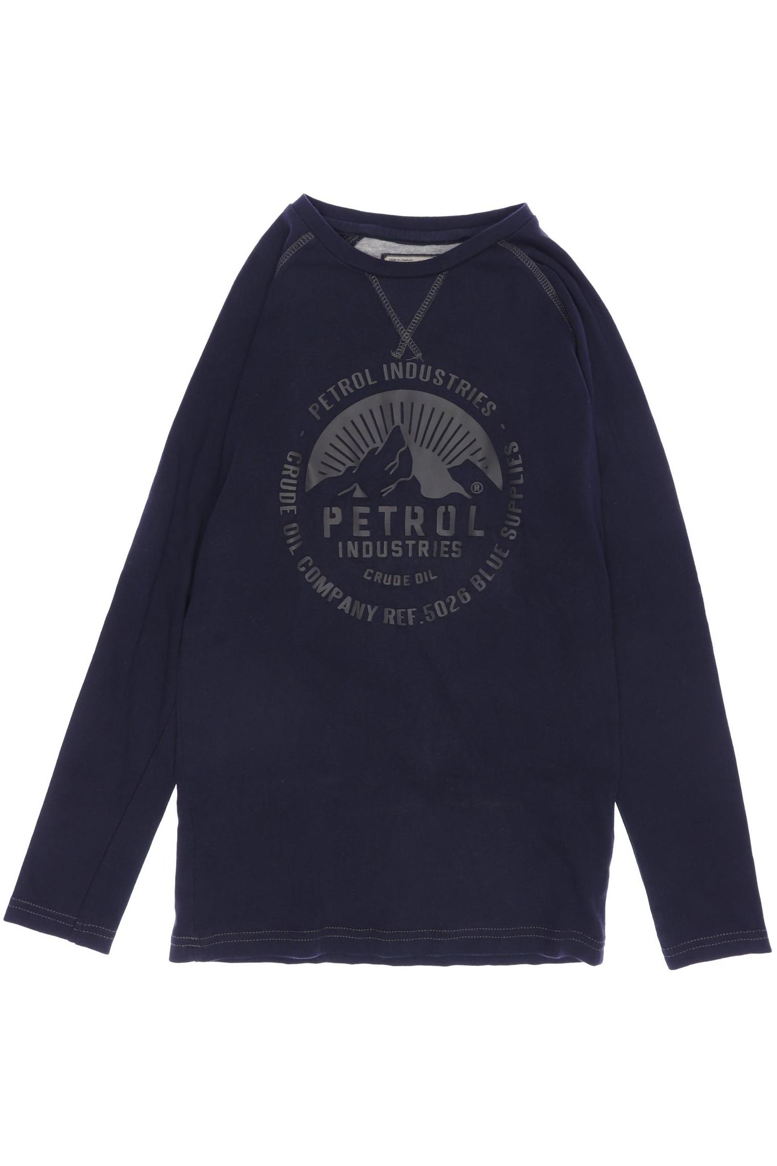

Petrol Industries Herren Langarmshirt, marineblau, Gr. 152
